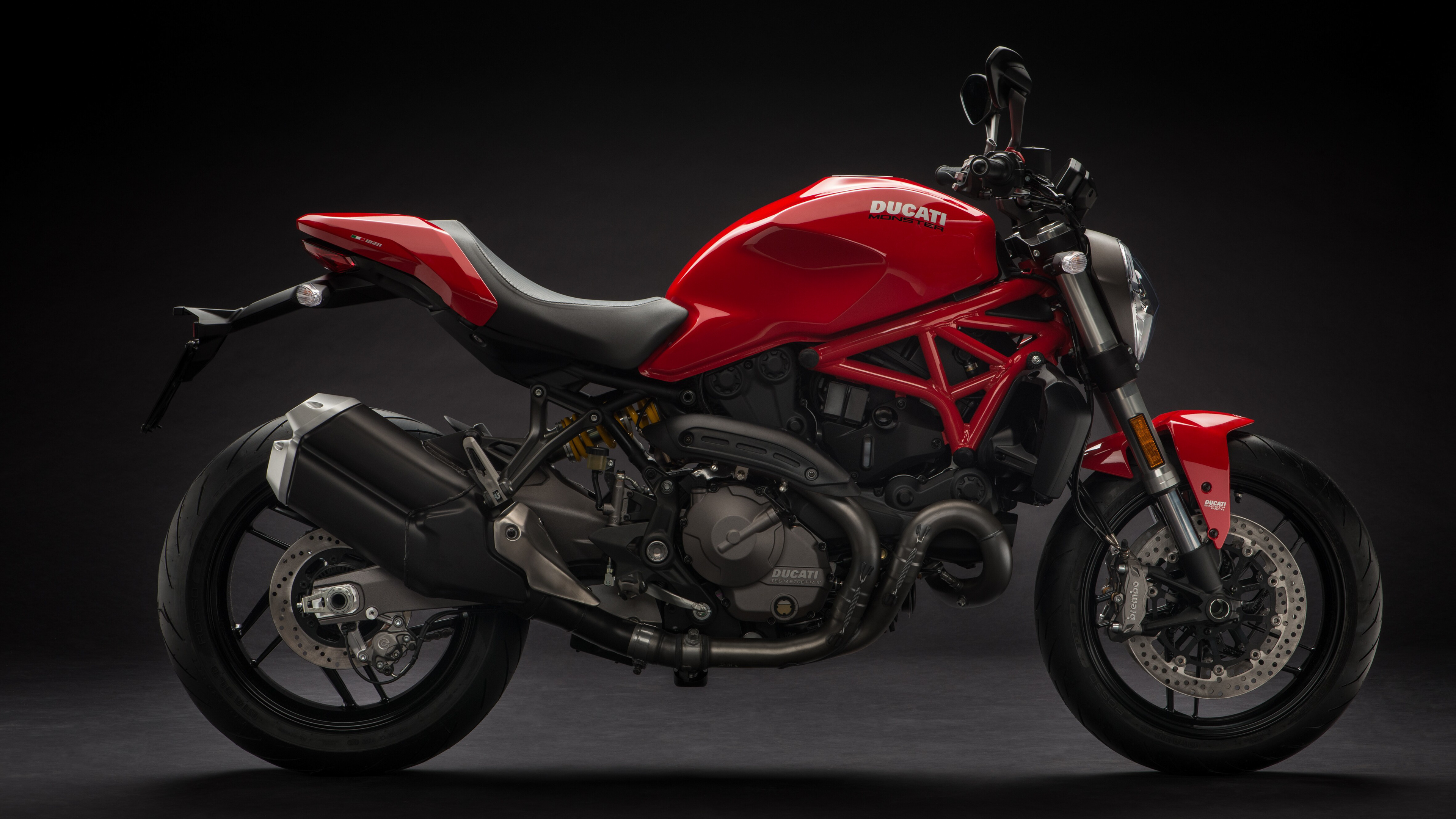 Ducati Monster, 2016 model, Technical details, 3840x2160 4K Desktop