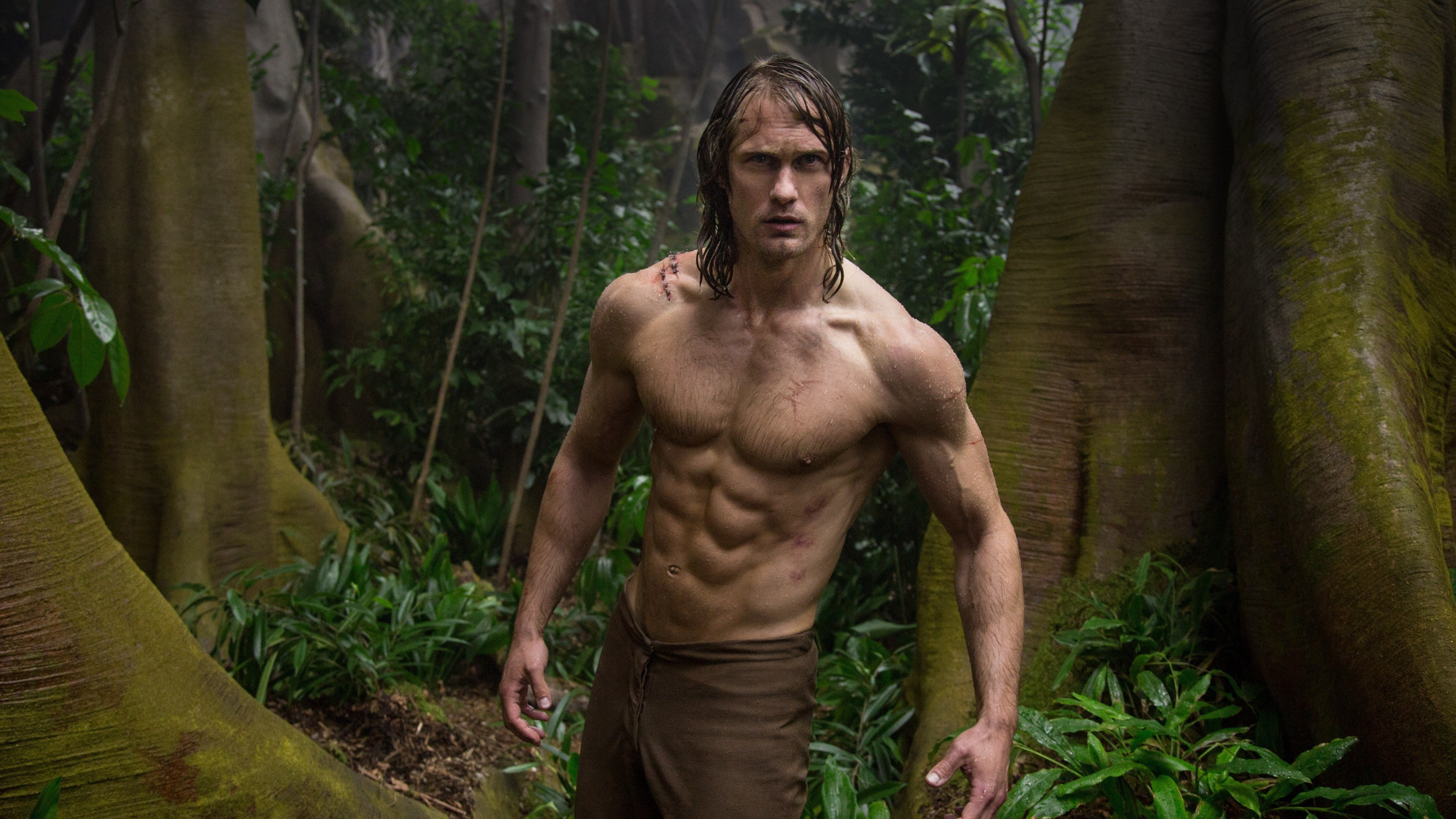 Alexander Skarsgard, Tarzan, 4K movies, Jungle wallpapers, 3840x2160 4K Desktop