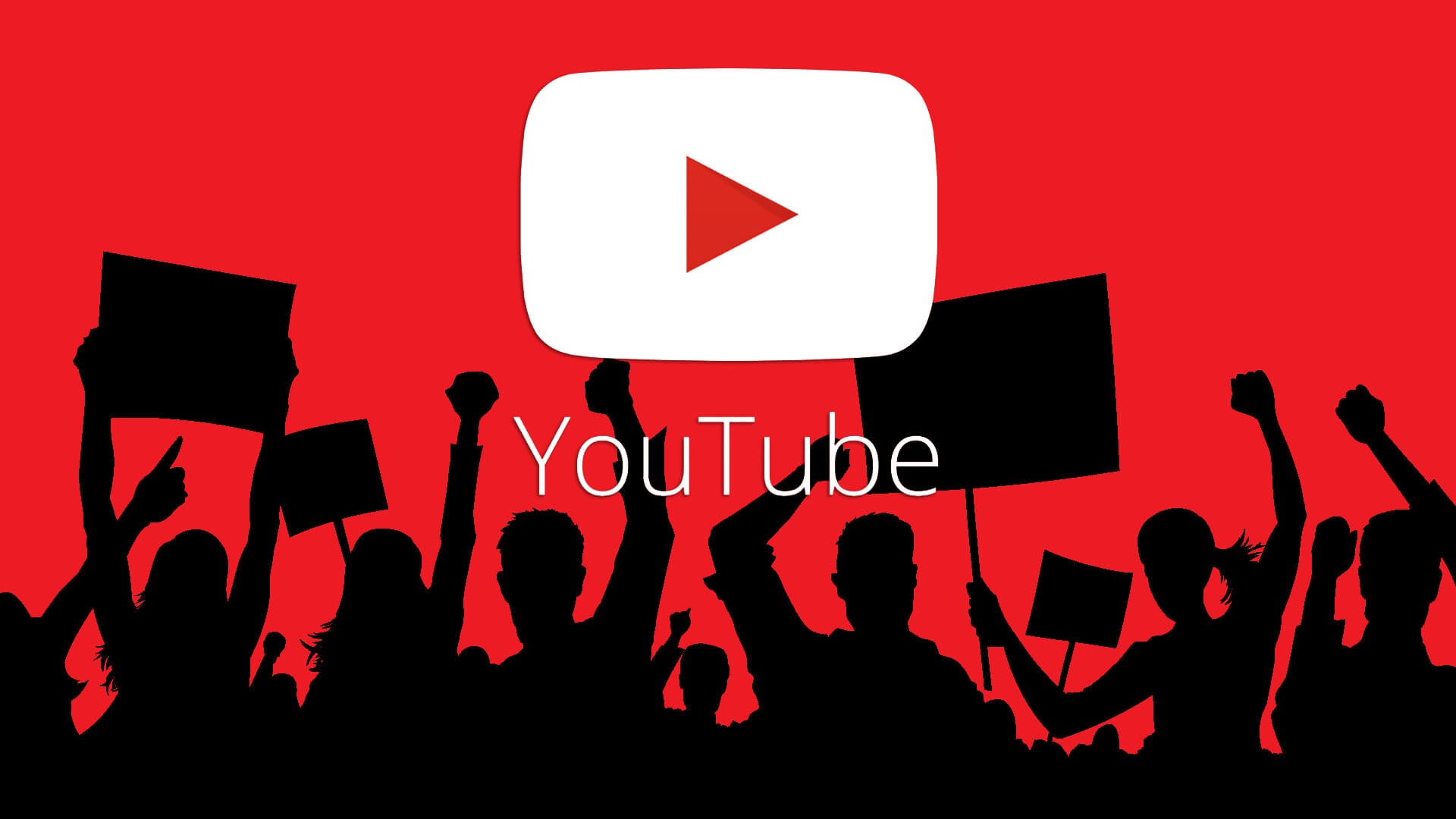 YouTube: YT, Followers, A video sharing service that allows anyone to post any appropriate video or vlog. 1920x1080 Full HD Wallpaper.