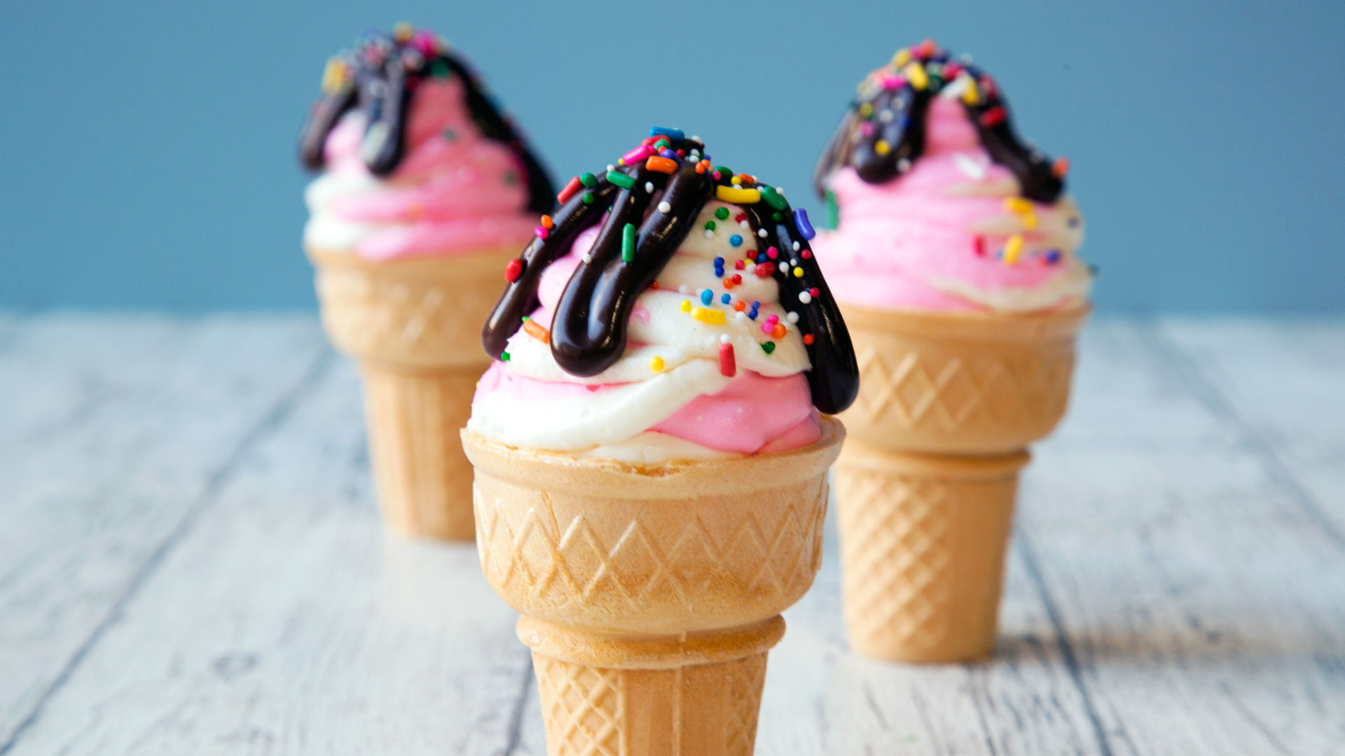 Ice Cream Cone, Ice cream cone cupcakes, Tastemade, Yummy delight, 1920x1080 Full HD Desktop