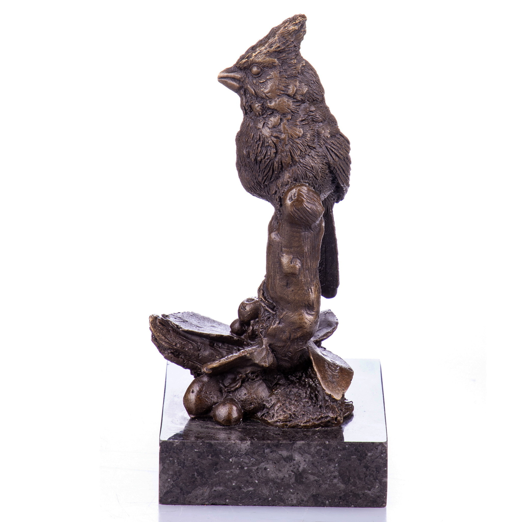 Bronze, Bird on marble base, 2050x2050 HD Phone