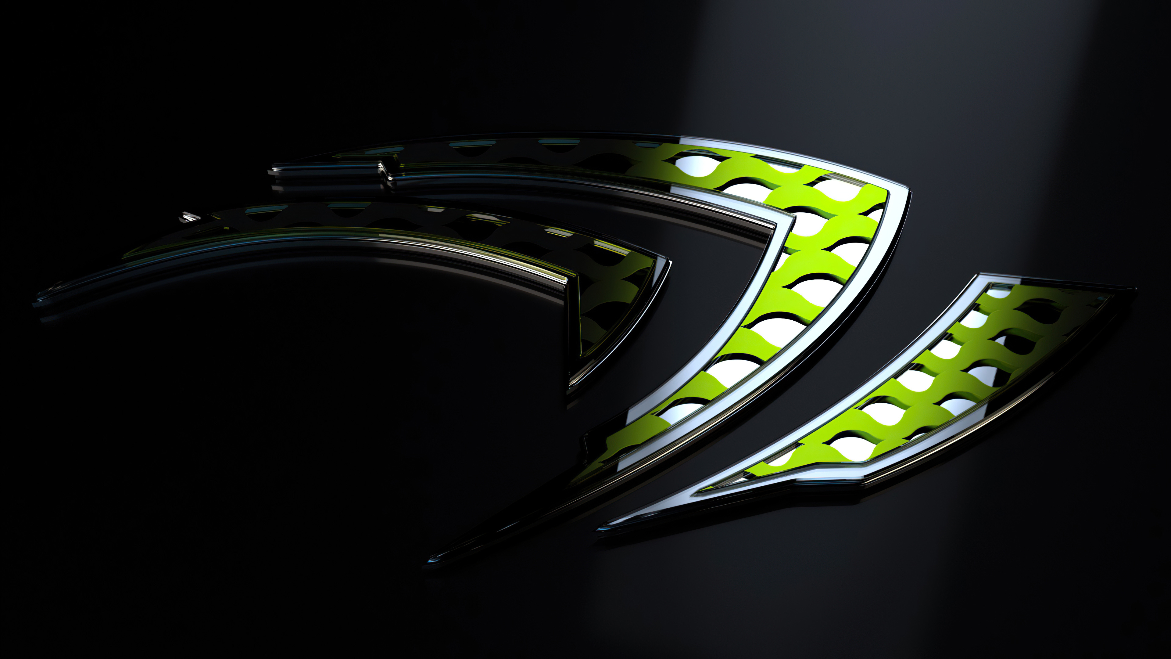 Nvidia: American multinational technology company, Founded by its current CEO, Jensen Huang. 3840x2160 4K Wallpaper.