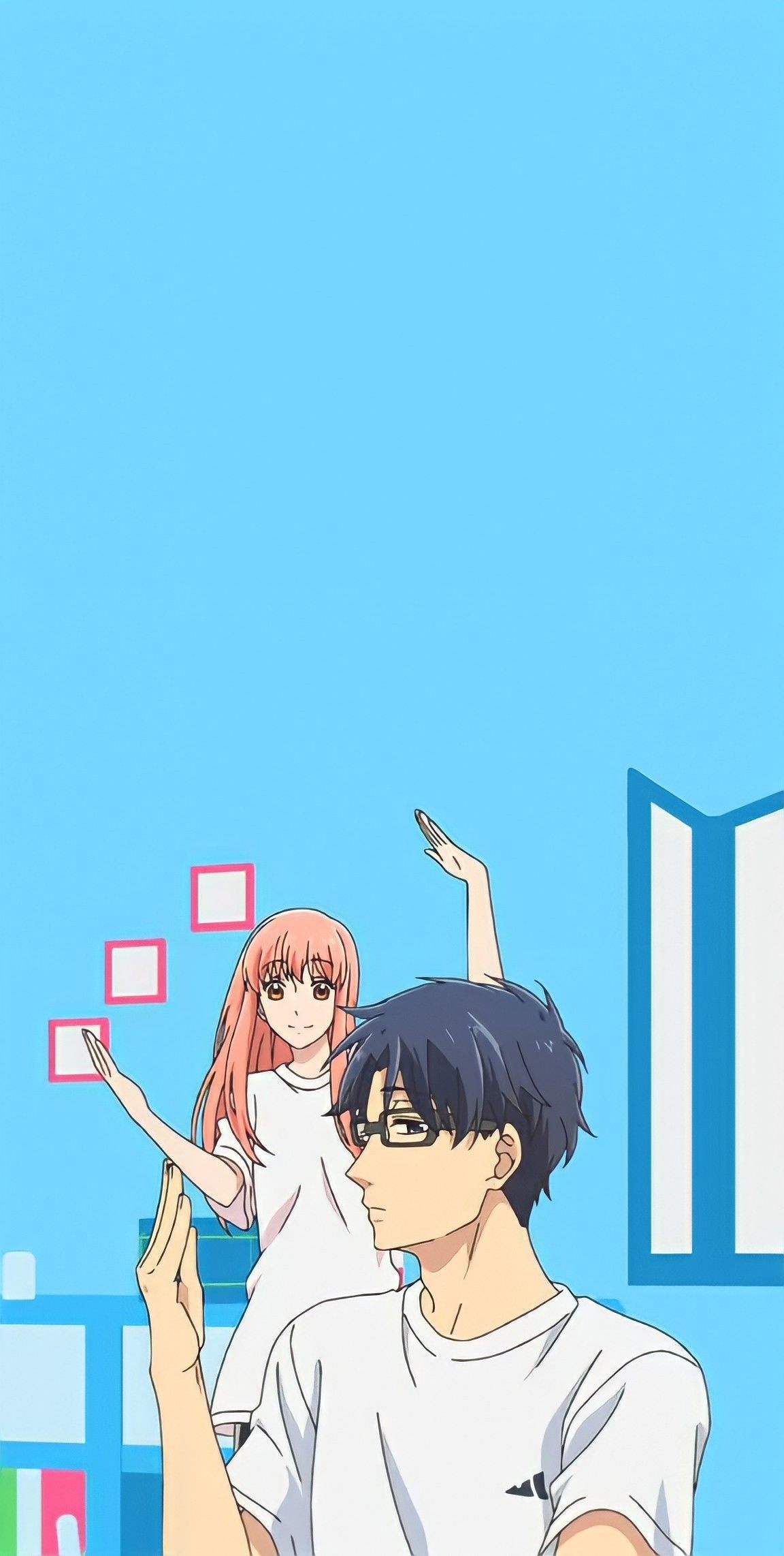 Wotakoi: Love Is Hard for Otaku, Anime and manga, 1160x2290 HD Handy