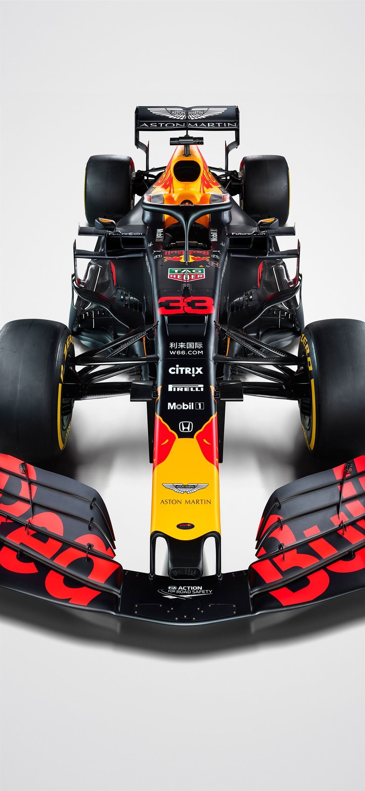 Formula 1: RBR, One of two F1 teams owned by conglomerate company Red Bull GmbH. 1250x2690 HD Background.