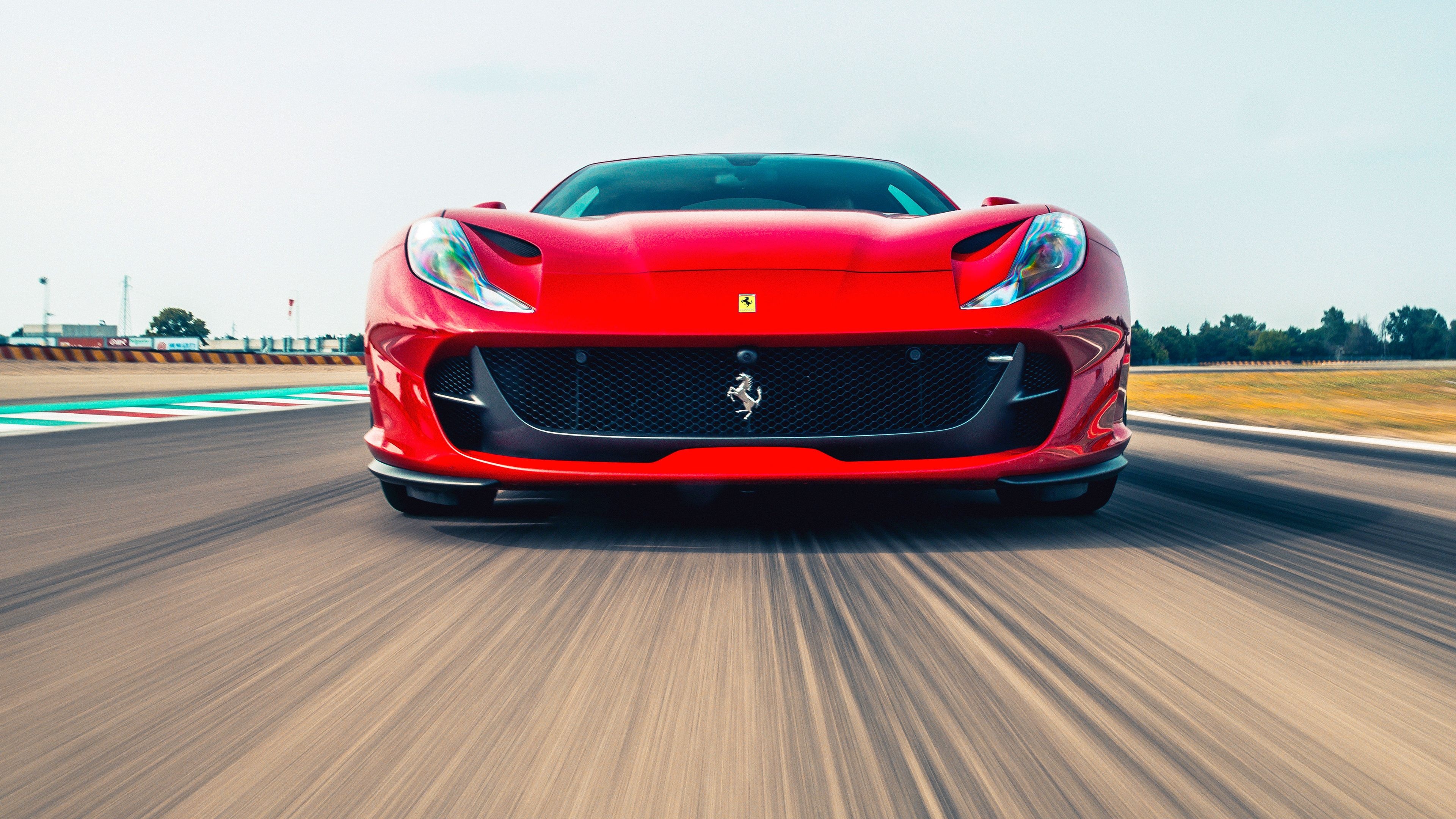 Ferrari 812 Superfast, HD wallpapers, 2018 cars, Italian automotive excellence, 3840x2160 4K Desktop