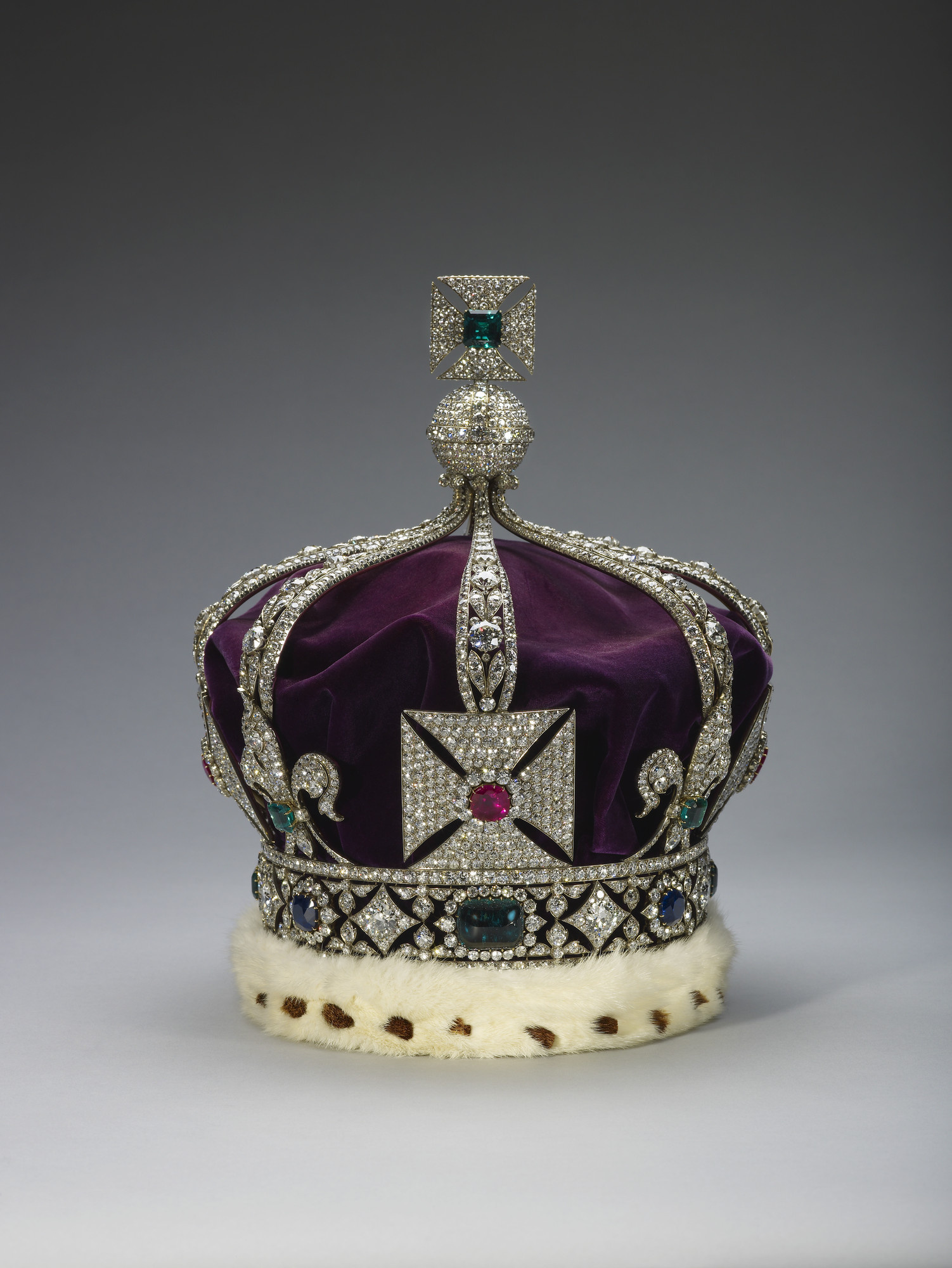 Imperial crown, Royal regalia, Renowned headpiece, Majestic symbol, 1510x2000 HD Phone