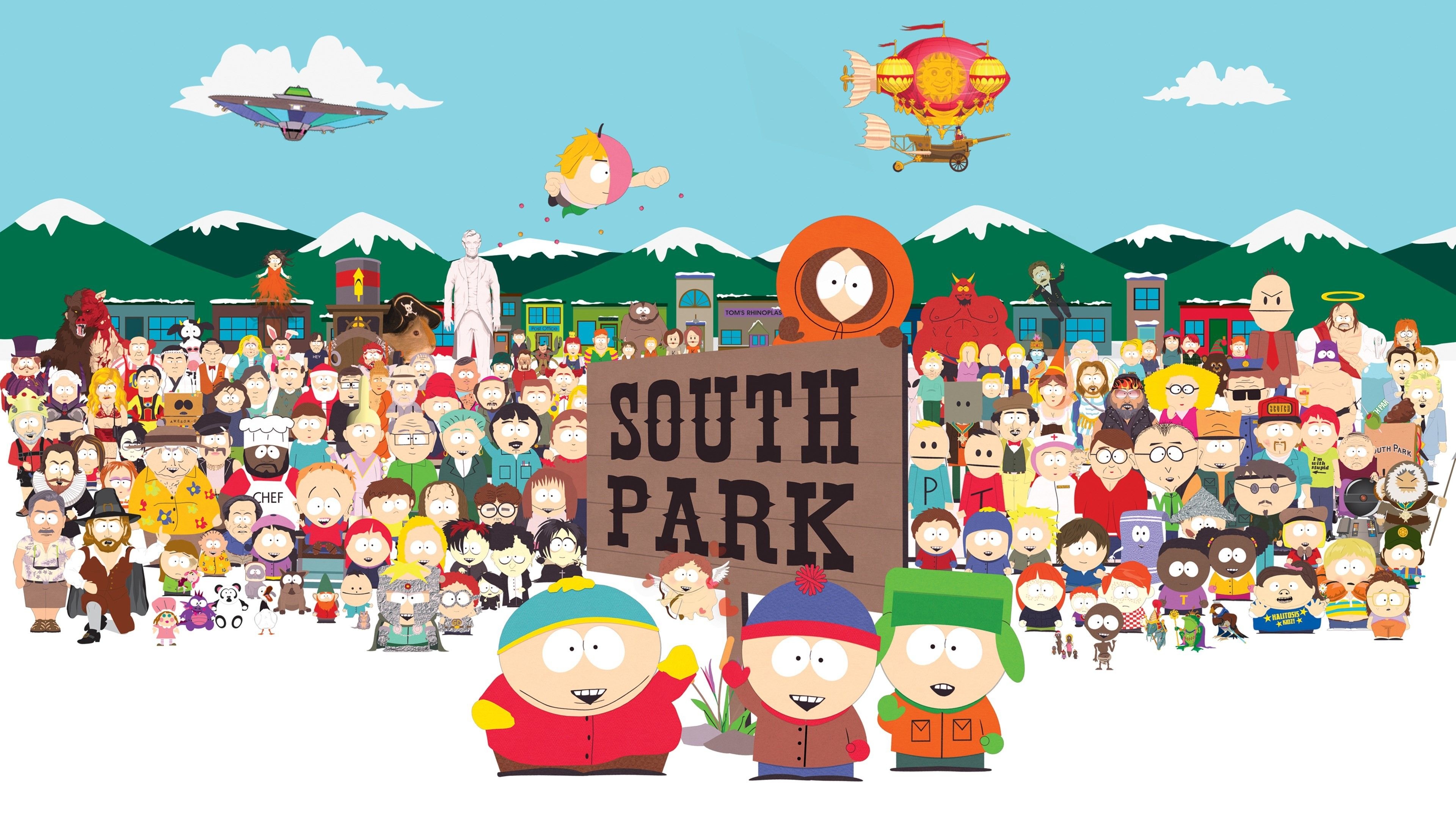 South Park desktop wallpapers, South Park, Cartoon, Comedy, 3840x2160 4K Desktop