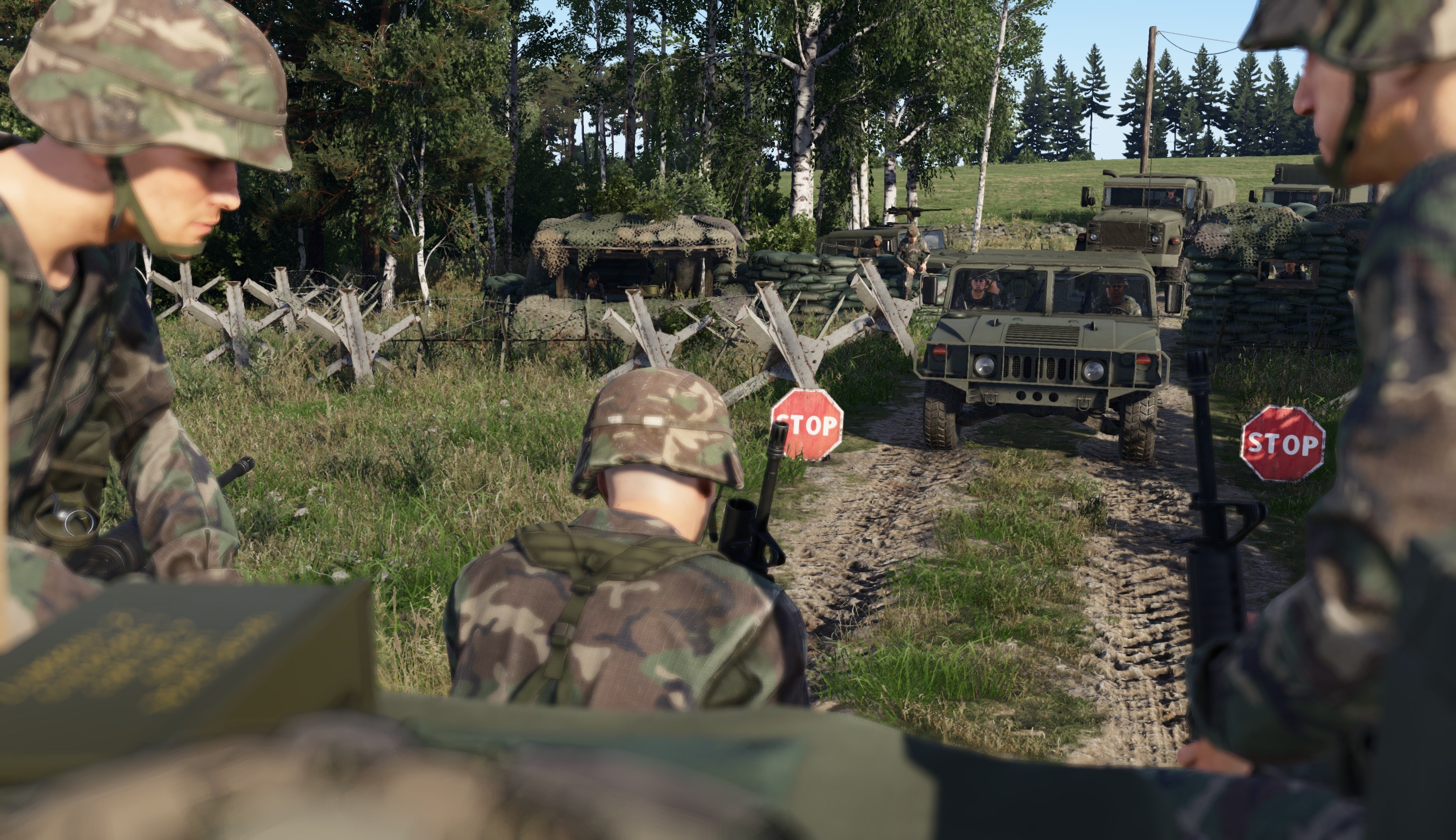 Arma Reforger: The game was released simultaneously with the announcement on May 17, 2022. 3750x2160 HD Background.