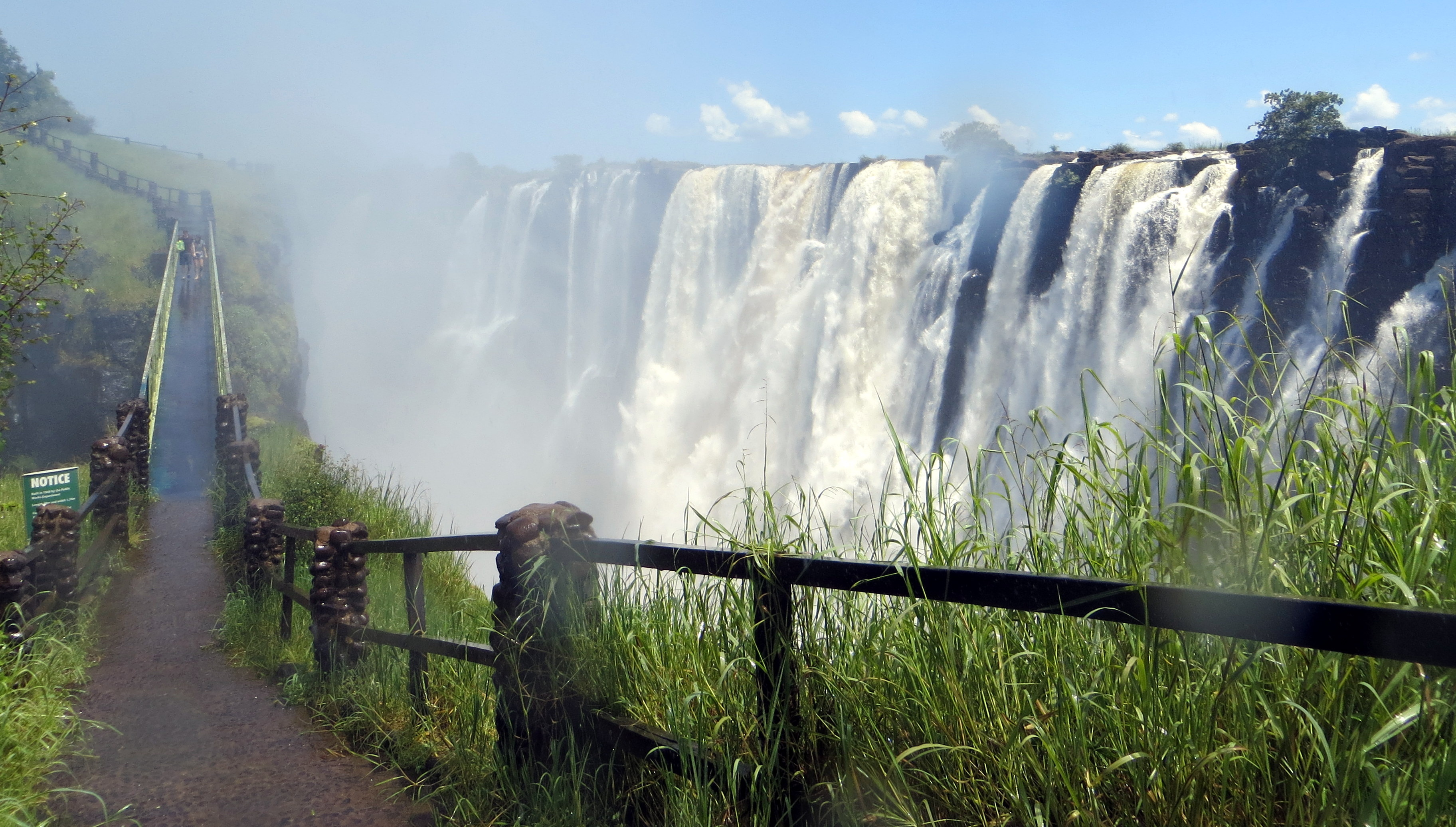 Victoria Falls, Earth's beauty, 4K wallpapers, Natural wonder, 3650x2080 HD Desktop