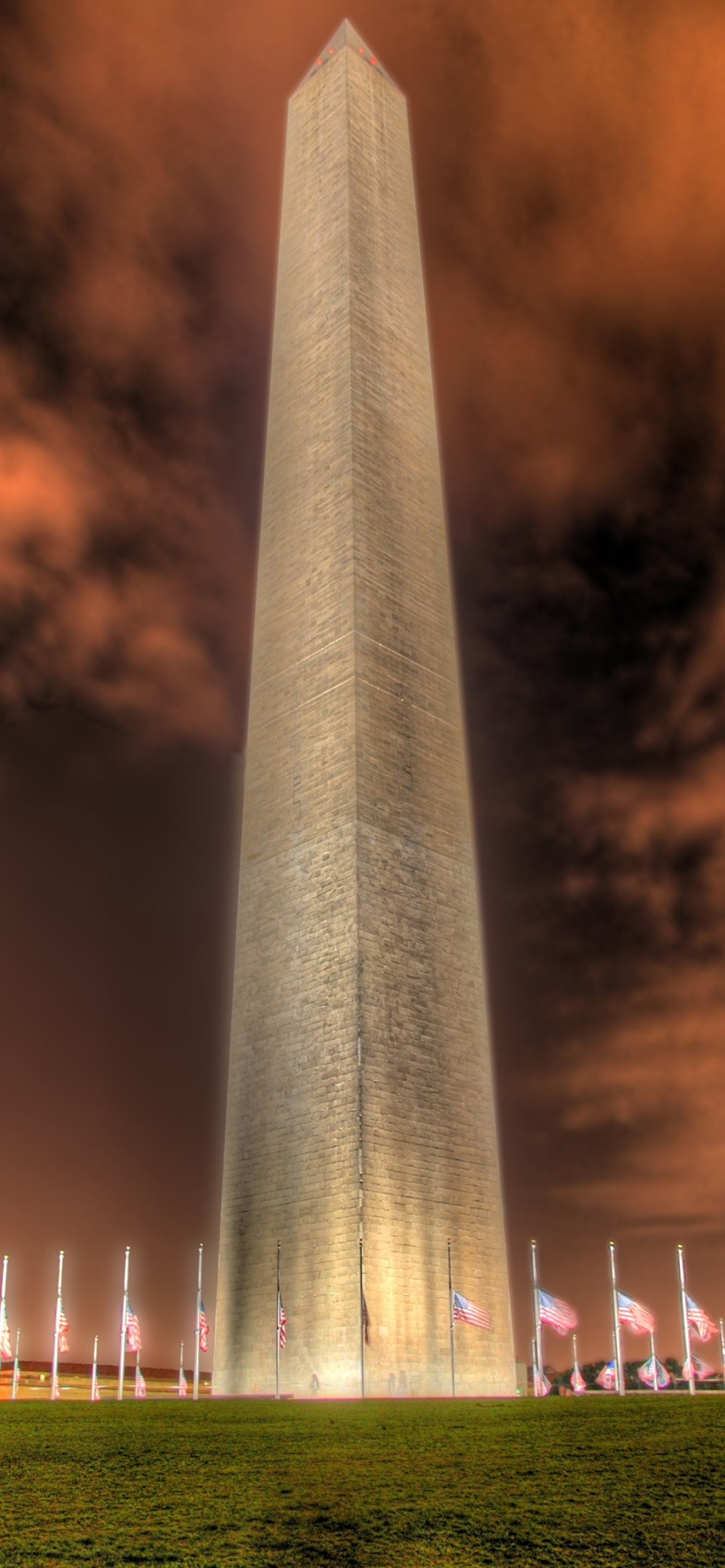 Schöne iPhone-Hintergrundbilder des Washington Monuments, 1290x2780 HD Handy