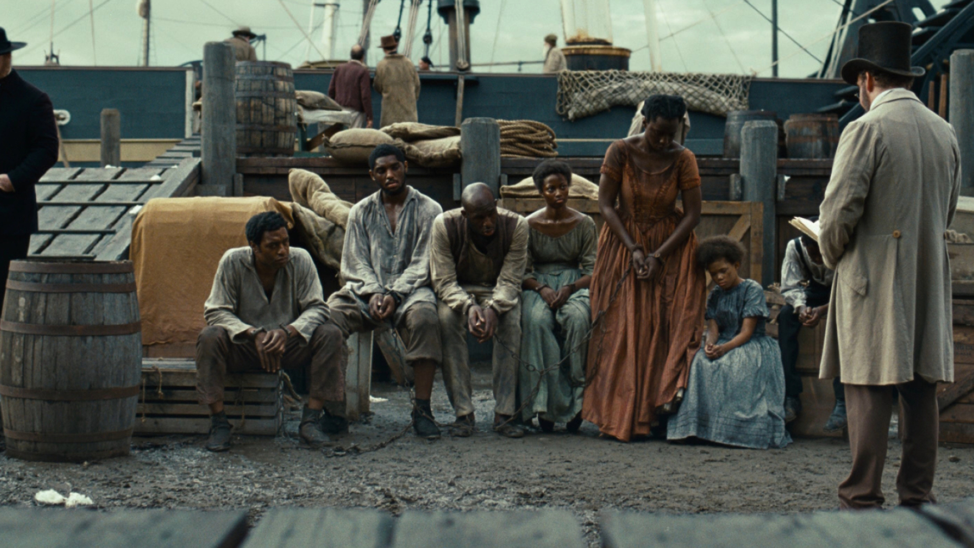 12 Years A Slave: Biopic, Adapted from Solomon Northup's 1853 memoir. 1920x1080 Full HD Background.