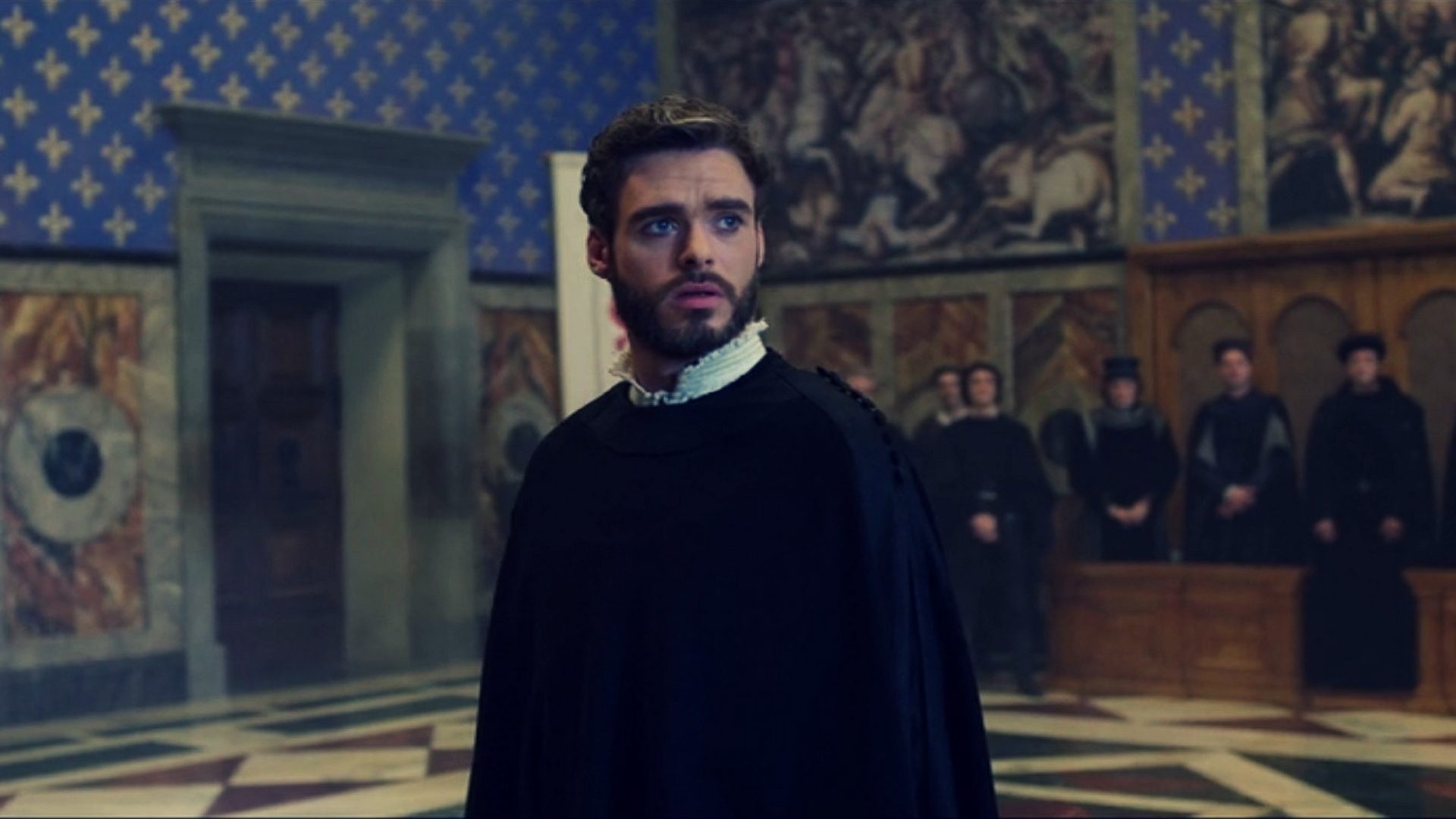 Richard Madden: Medici: Masters of Florence, Head of the Medici family after his father's death. 1920x1080 Full HD Wallpaper.