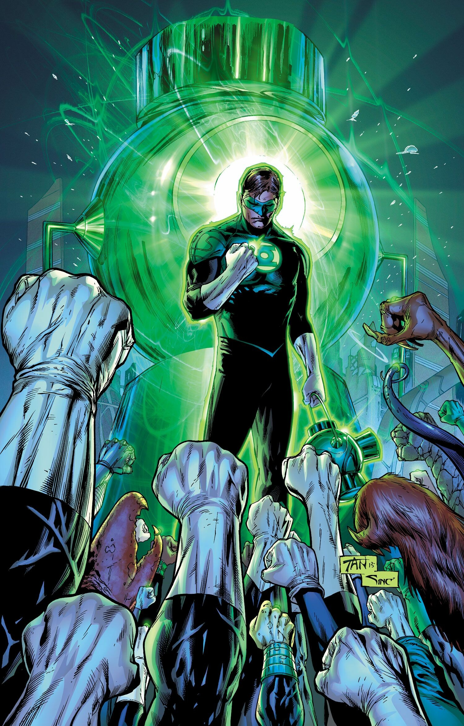 Green Lantern: One of the most legendary Lanterns to ever wield a power ring. 1500x2350 HD Wallpaper.
