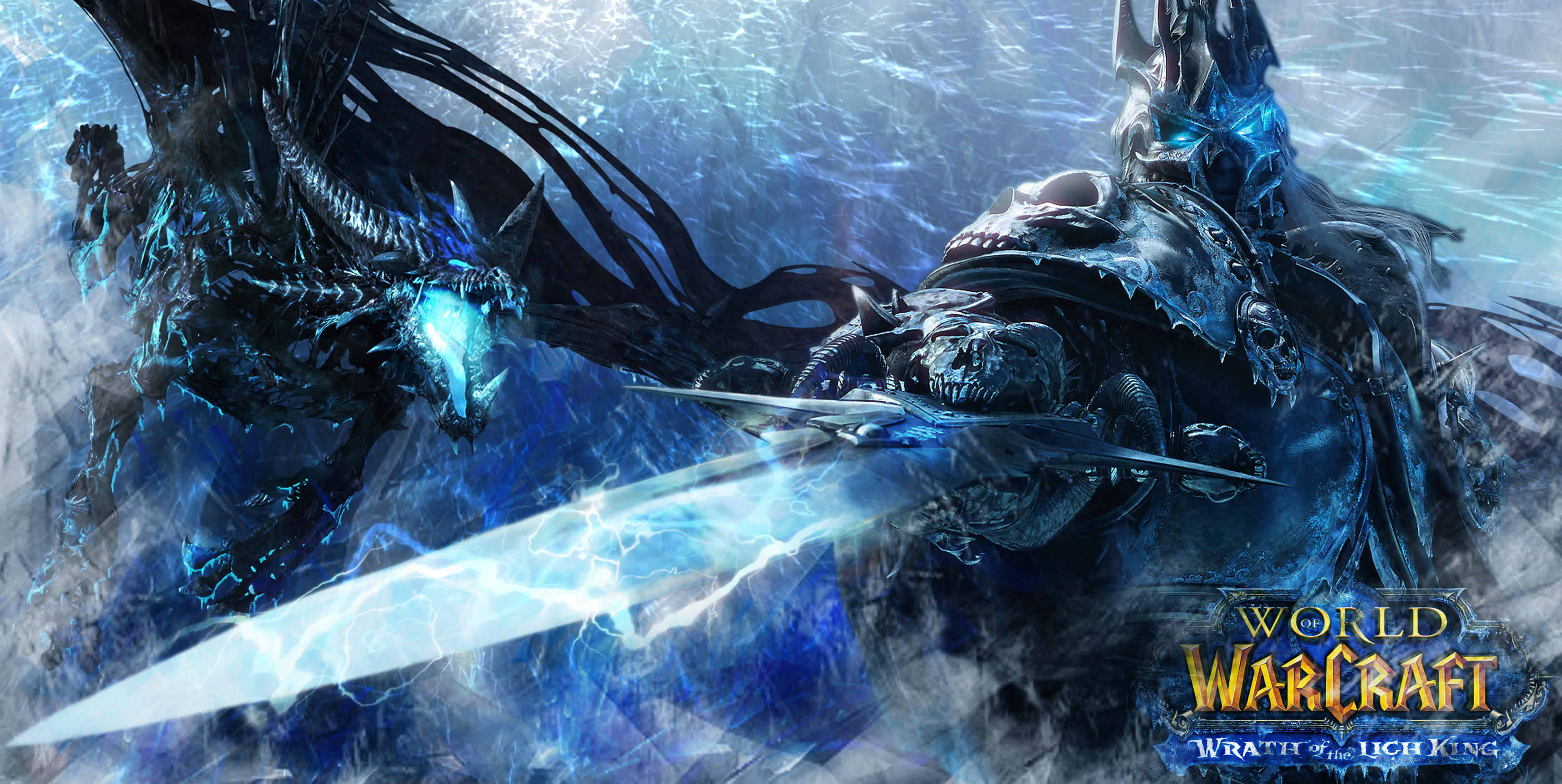 Warcraft 3 wallpaper, Arthas, Epic battle, Frozen throne, 3240x1630 HD Desktop