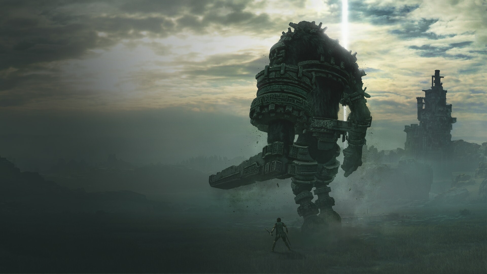 Shadow of the Colossus: A 2005 action-adventure game, Sony Computer Entertainment. 1920x1080 Full HD Wallpaper.