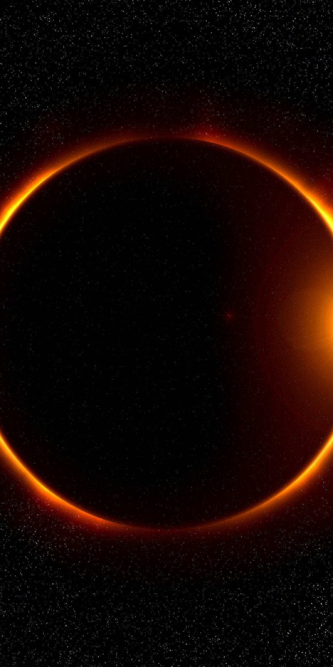 Close-up, Solar Eclipse Wallpaper, 1080x2160 HD Phone