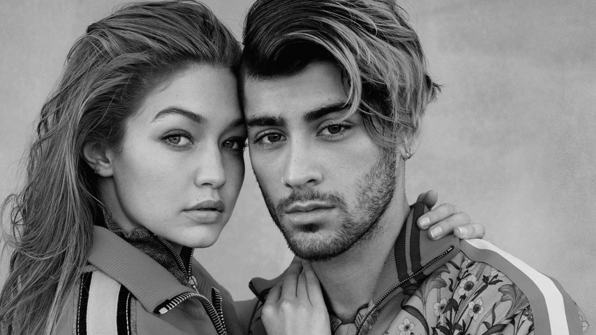 Zayn Malik: Made his debut on The Business of Fashion's annual BoF500 index in 2016, Gigi Hadid. 1920x1080 Full HD Wallpaper.