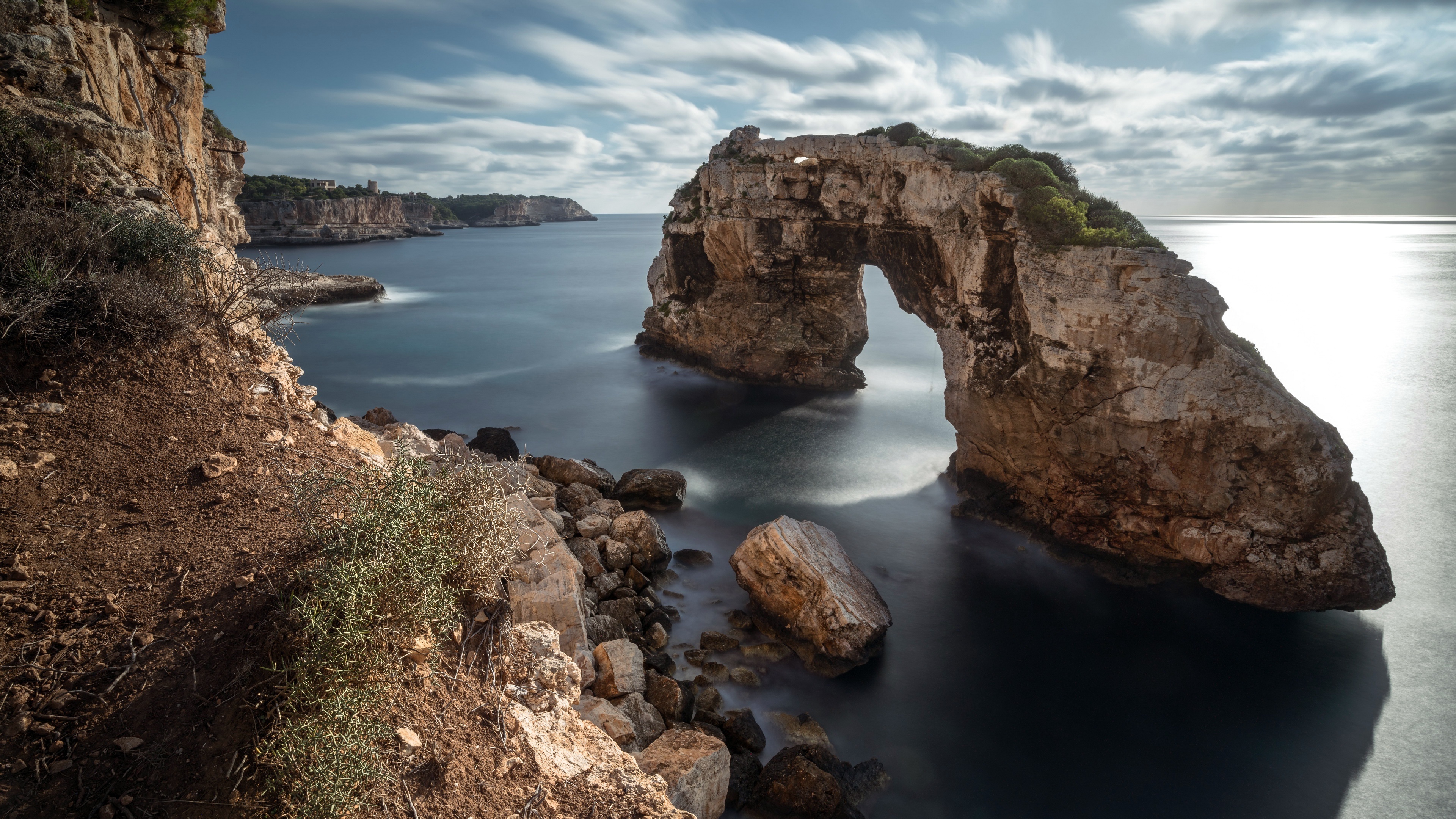 Gozo Island, Arch, 4K, Ultra HD, 3840x2160 4K Desktop