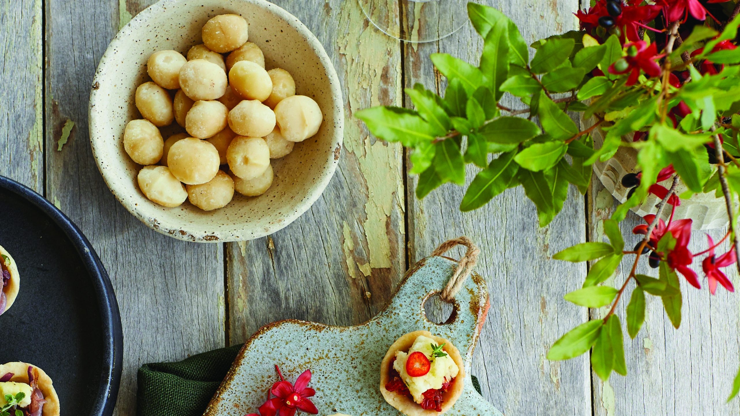 Macadamias: The Australian Queensland nut, Named after Scottish scientist, John MacAdam. 2560x1450 HD Wallpaper.