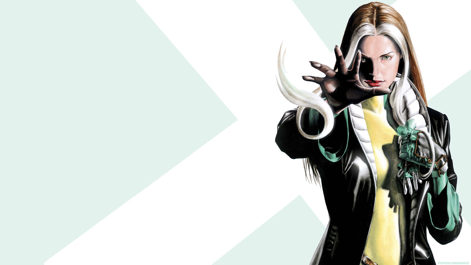 Rogue (Marvel): Married to her long-time teammate and lover, Gambit, Anna Marie LeBeau. 1920x1080 Full HD Background.