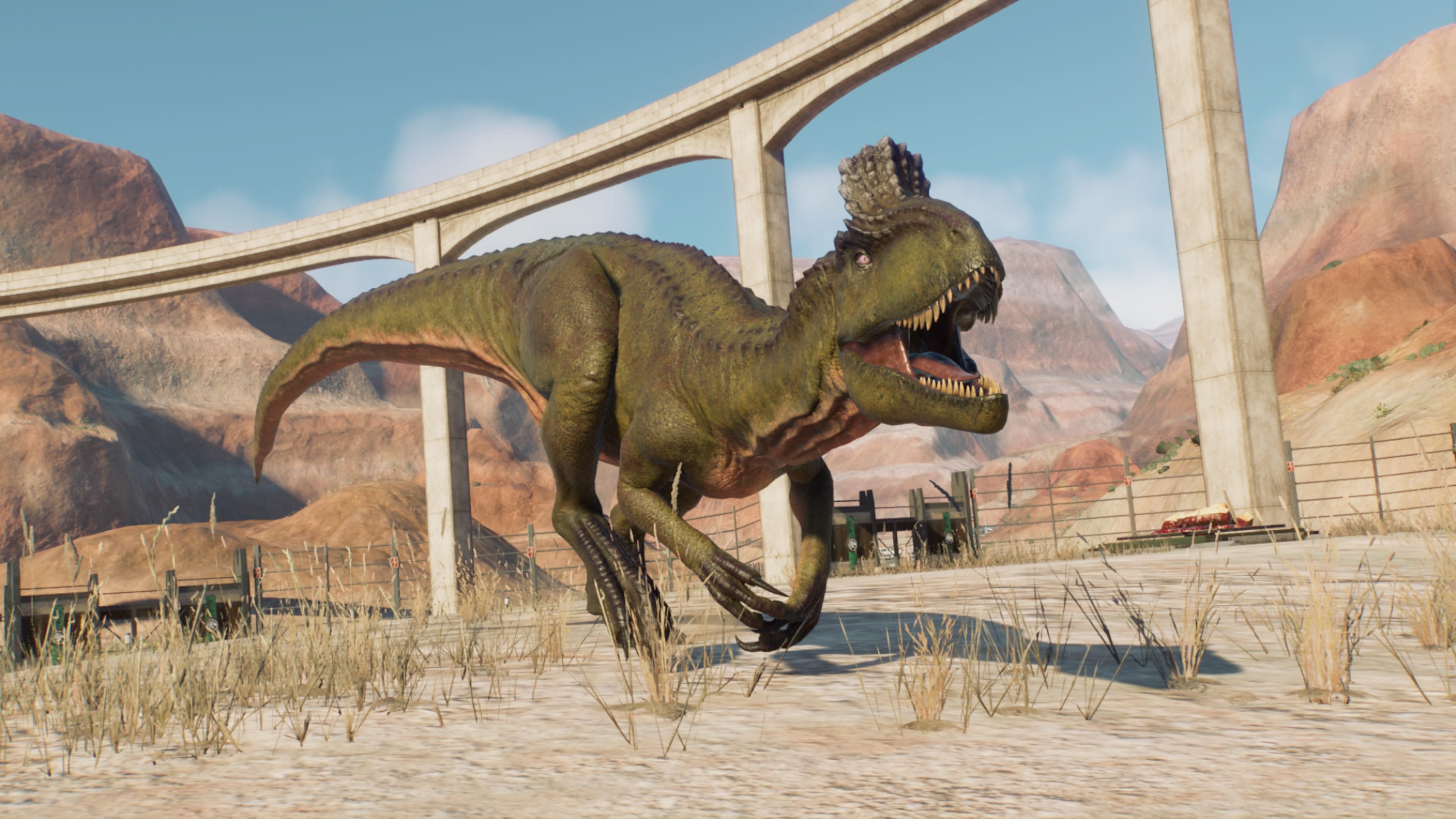 Allosaurus, Southwest USA challenge, Annoying guests, Park management simulation, 3840x2160 4K Desktop