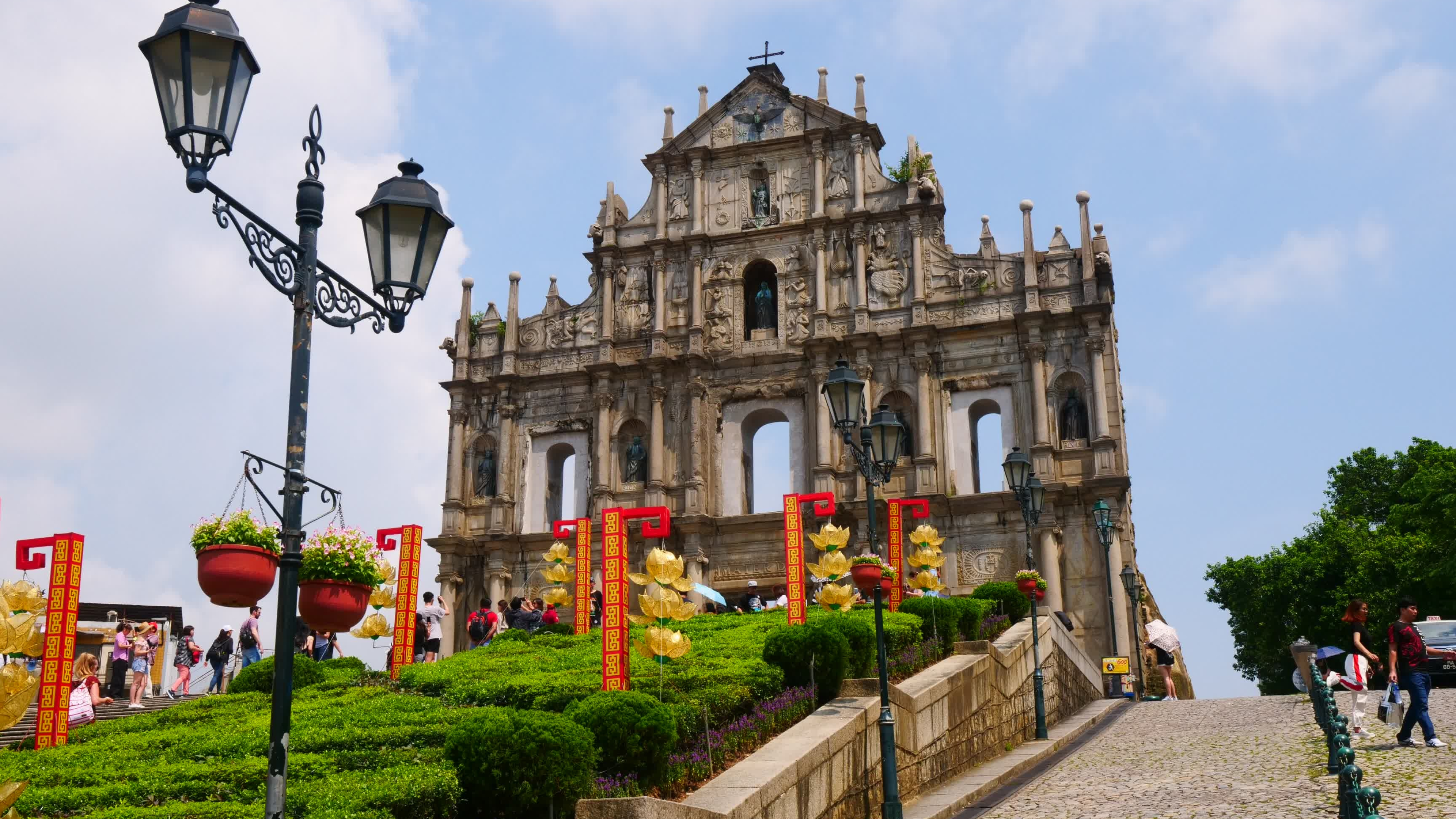 Macau city, St. Paul's Church, Architectural marvel, Religious heritage, 3840x2160 4K Desktop