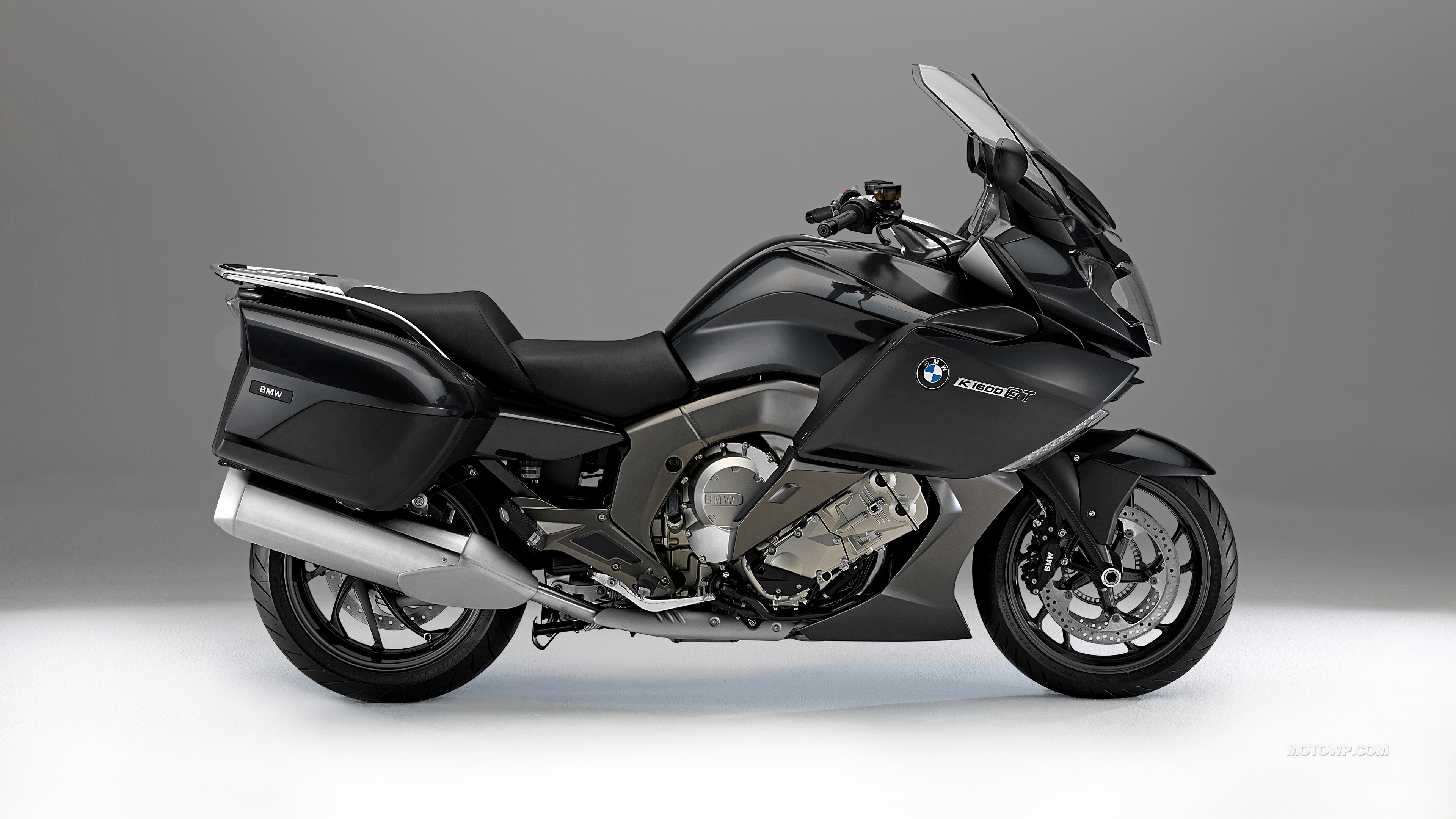 BMW K 1600 GT, Motorcycles, Desktop wallpapers, BMX K 1600 GT 2012, 3840x2160 4K Desktop