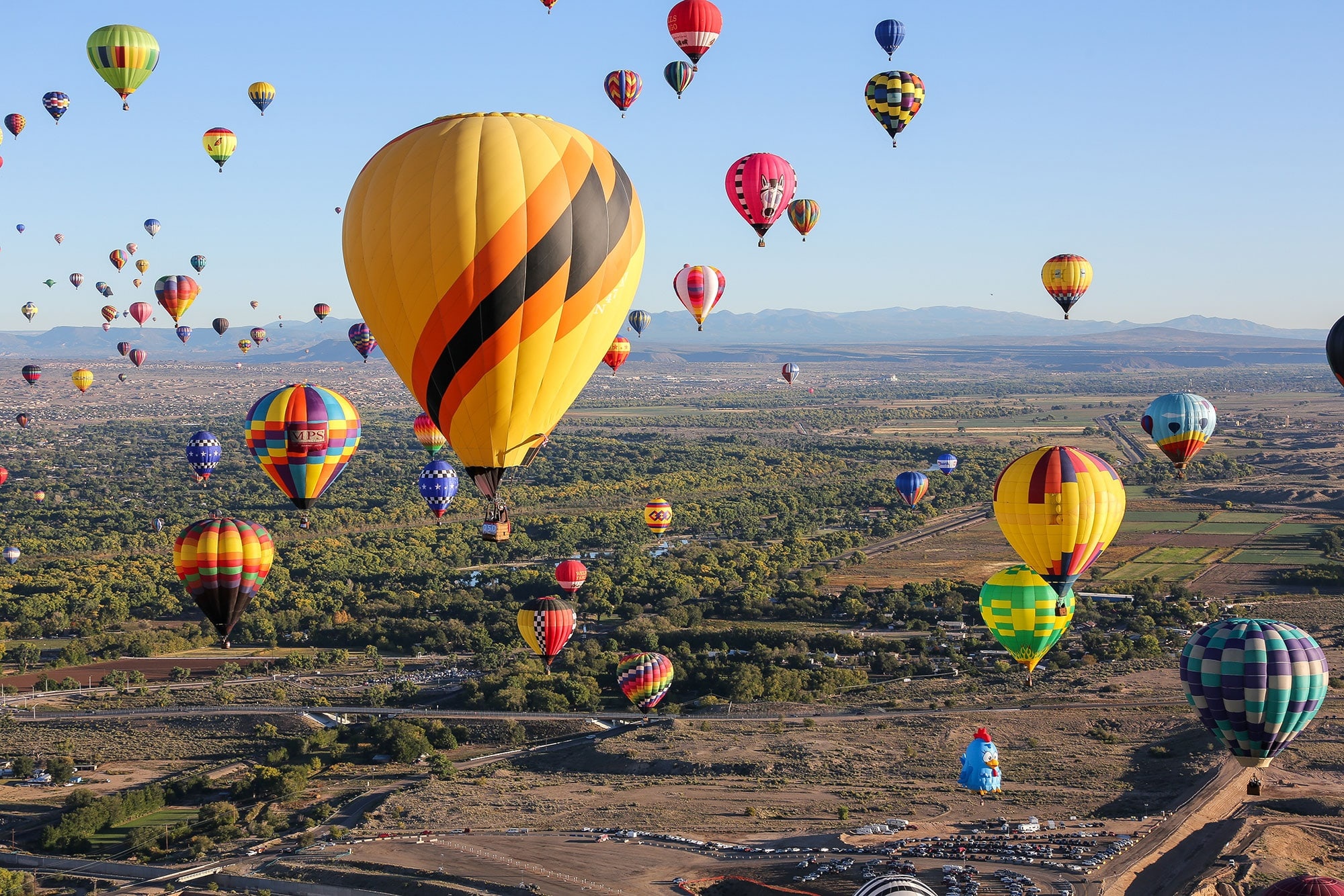 Albuquerque international balloon fiesta, 48th year, Annual event, Albuquerque New Mexico, 2000x1340 HD Desktop