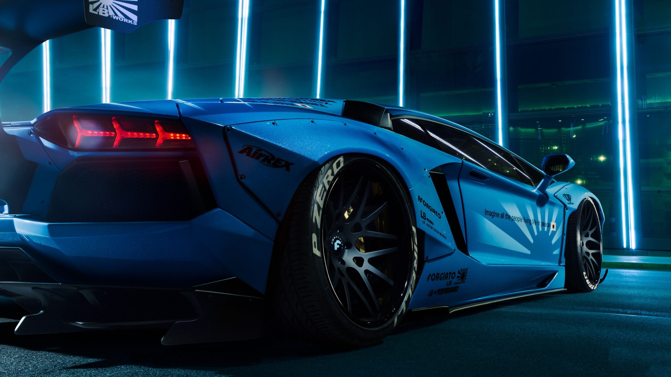 Lamborghini Aventador, Free HD thrill, WallpaperPure inspiration, High-performance, 2560x1440 HD Desktop