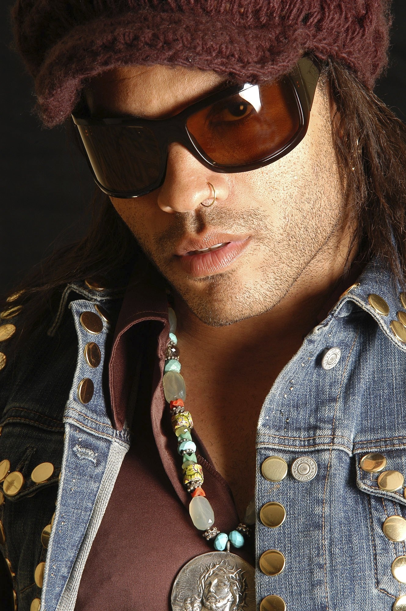 Lenny Kravitz, Rock and roll origin, Iconic sunglasses, Creative journey, 1330x2000 HD Phone