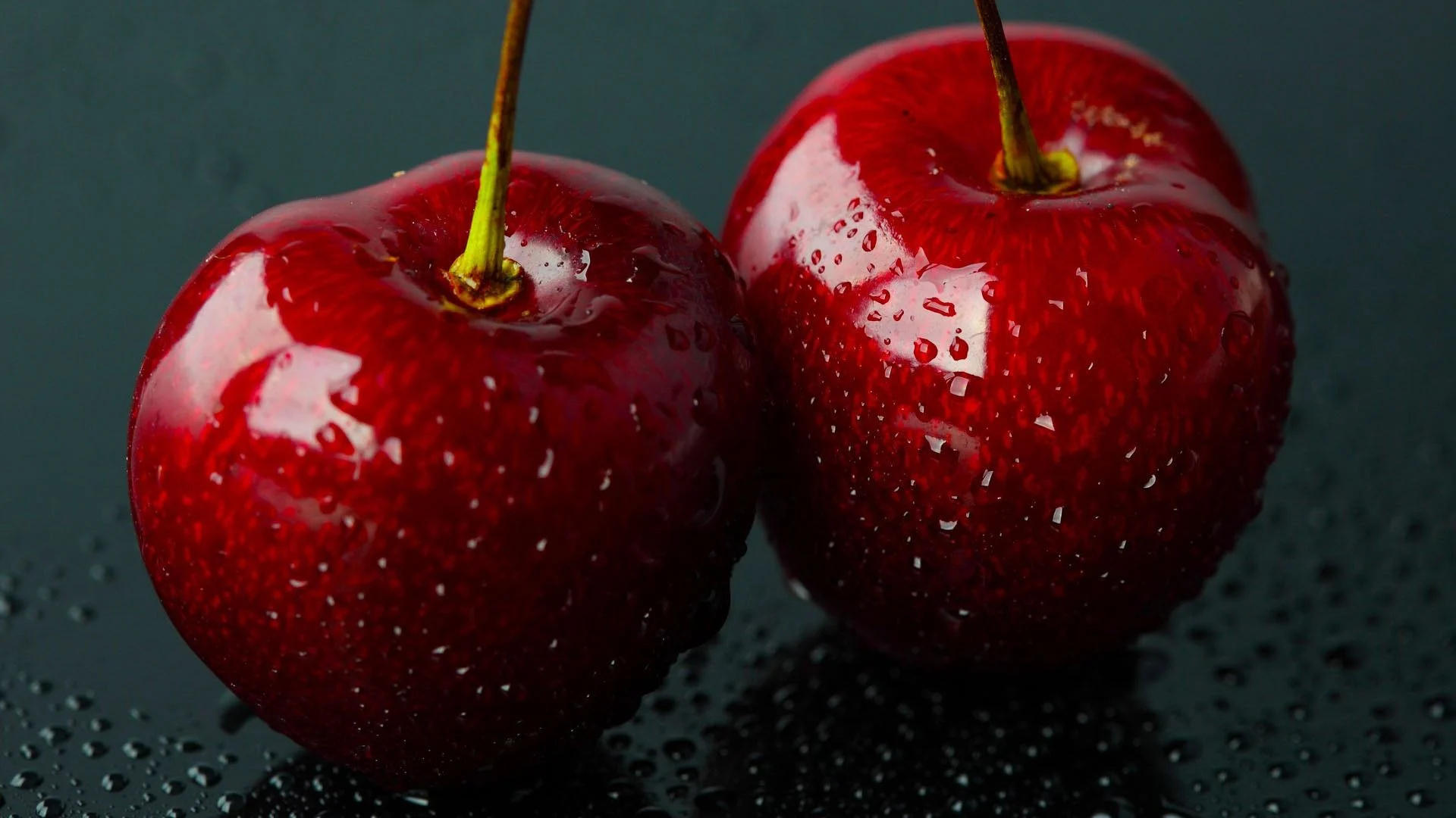 Cherry: Brought to America with early settlers in the 1600s. 1920x1080 Full HD Background.