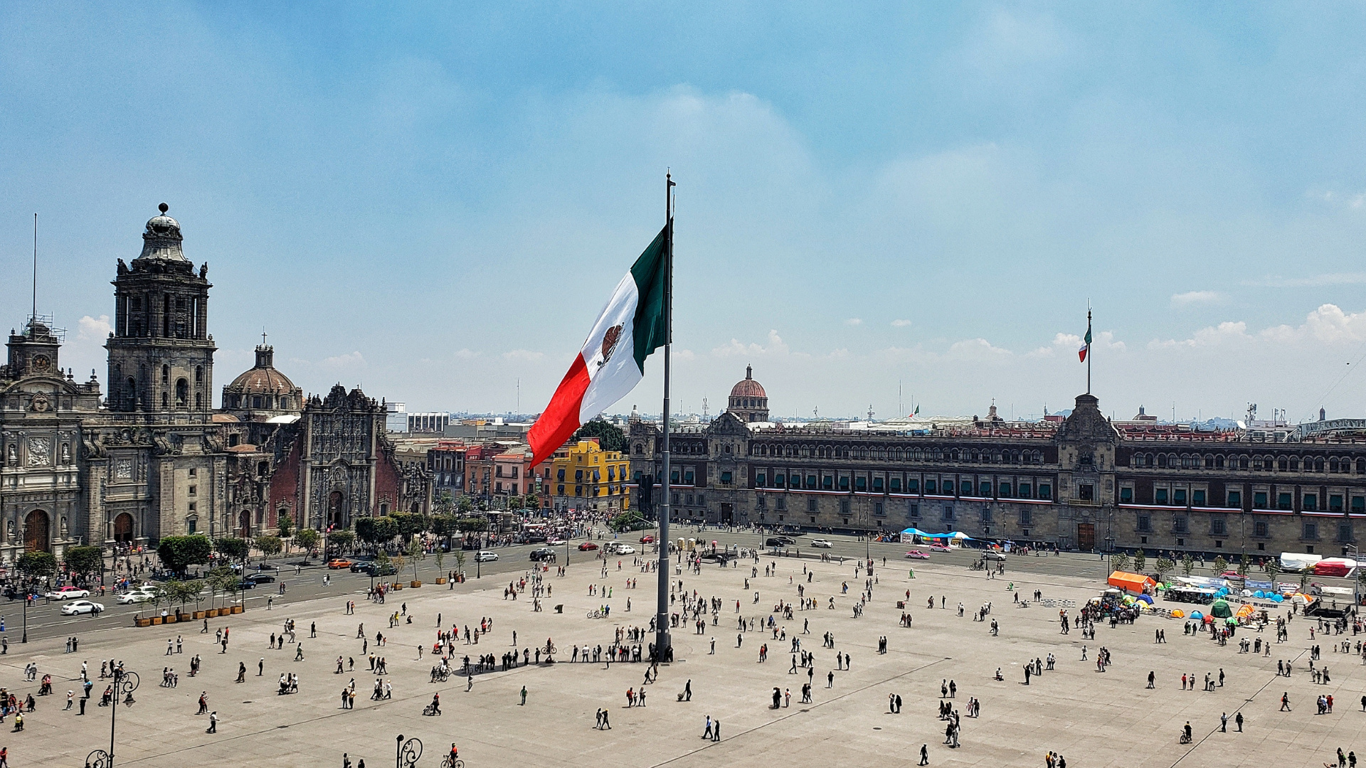 Zocalo (Constitution Square), Decriminalizing abortion, Protecting reproductive rights, Personal autonomy, 1920x1080 Full HD Desktop