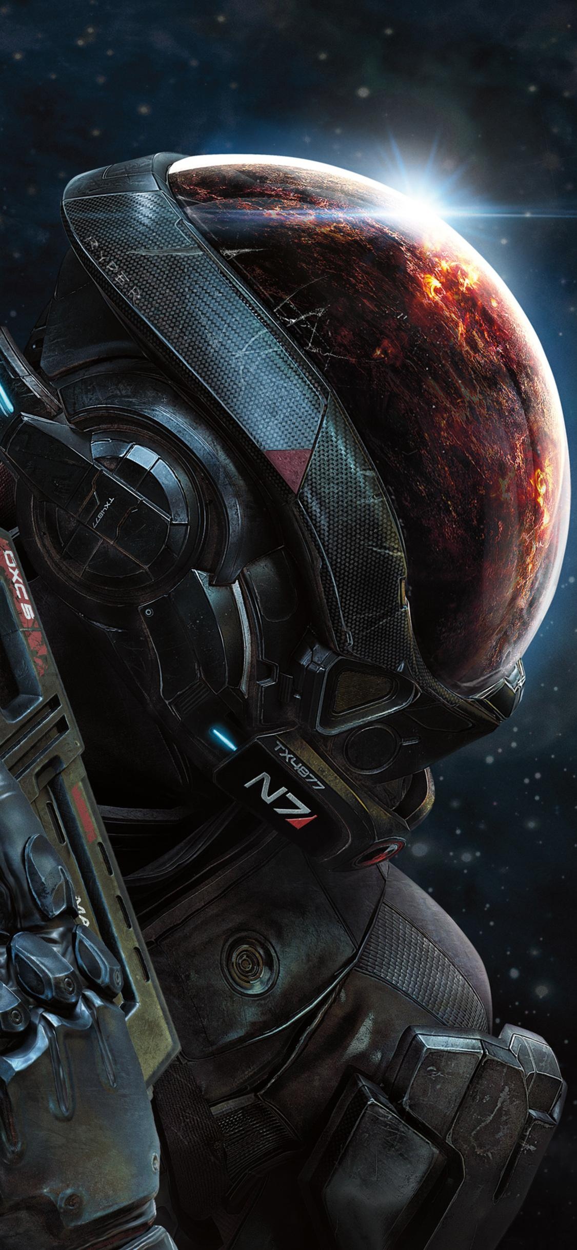 Mass Effect iPhone wallpapers, Gaming-themed wallpapers, High-quality images, Artistic designs, 1130x2440 HD Phone