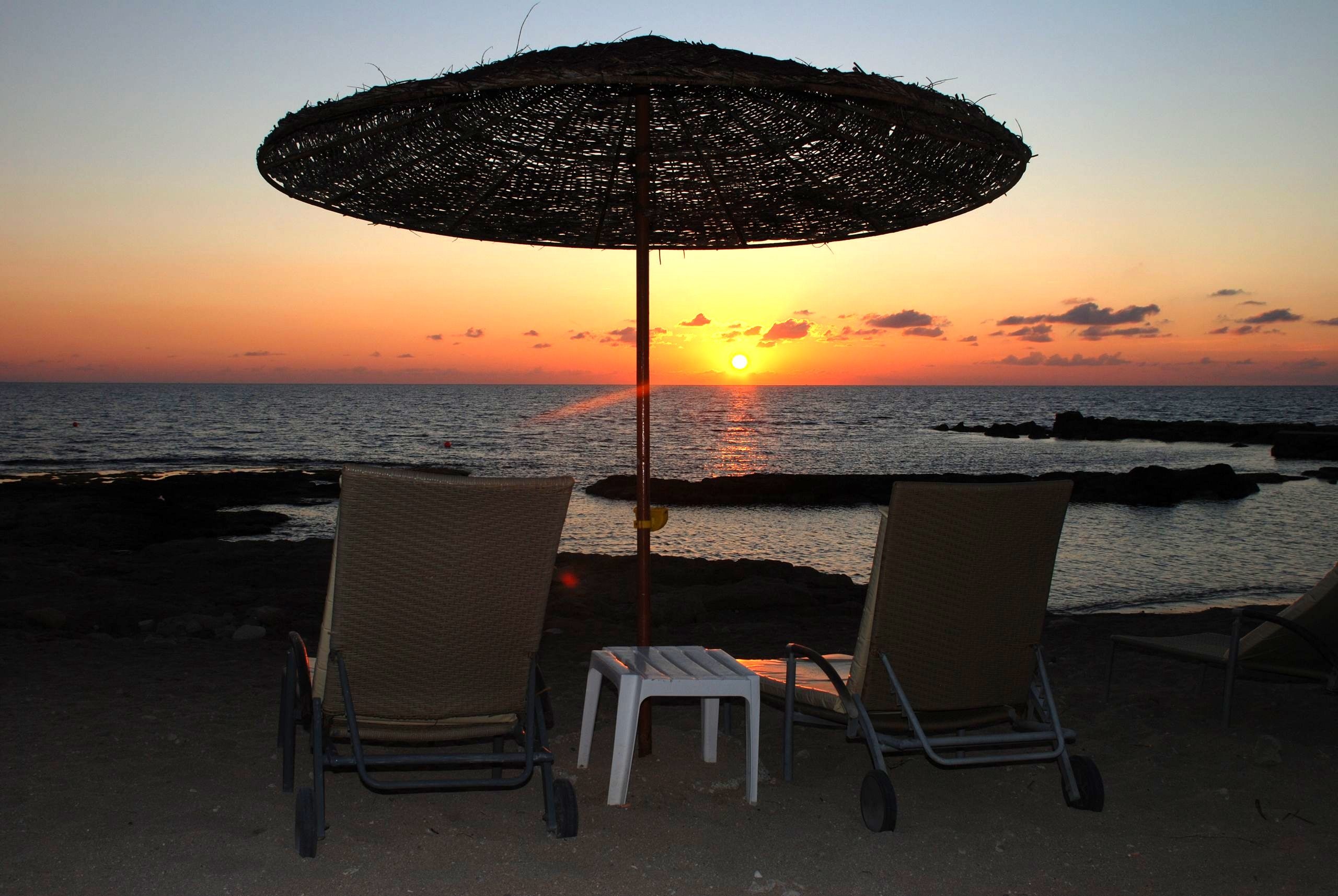 Cyprus sunset, Yeroskipou Paphos, HD wallpaper, Desktop backgrounds, 2560x1720 HD Desktop