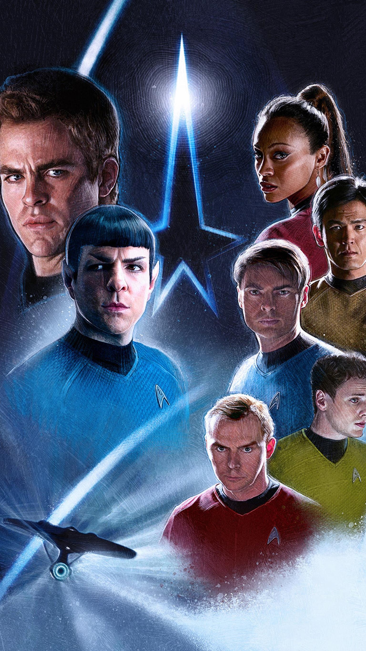 Spock, Star Trek 2009, Leonard Nimoy tribute, Movie wallpapers, 1540x2740 HD Handy