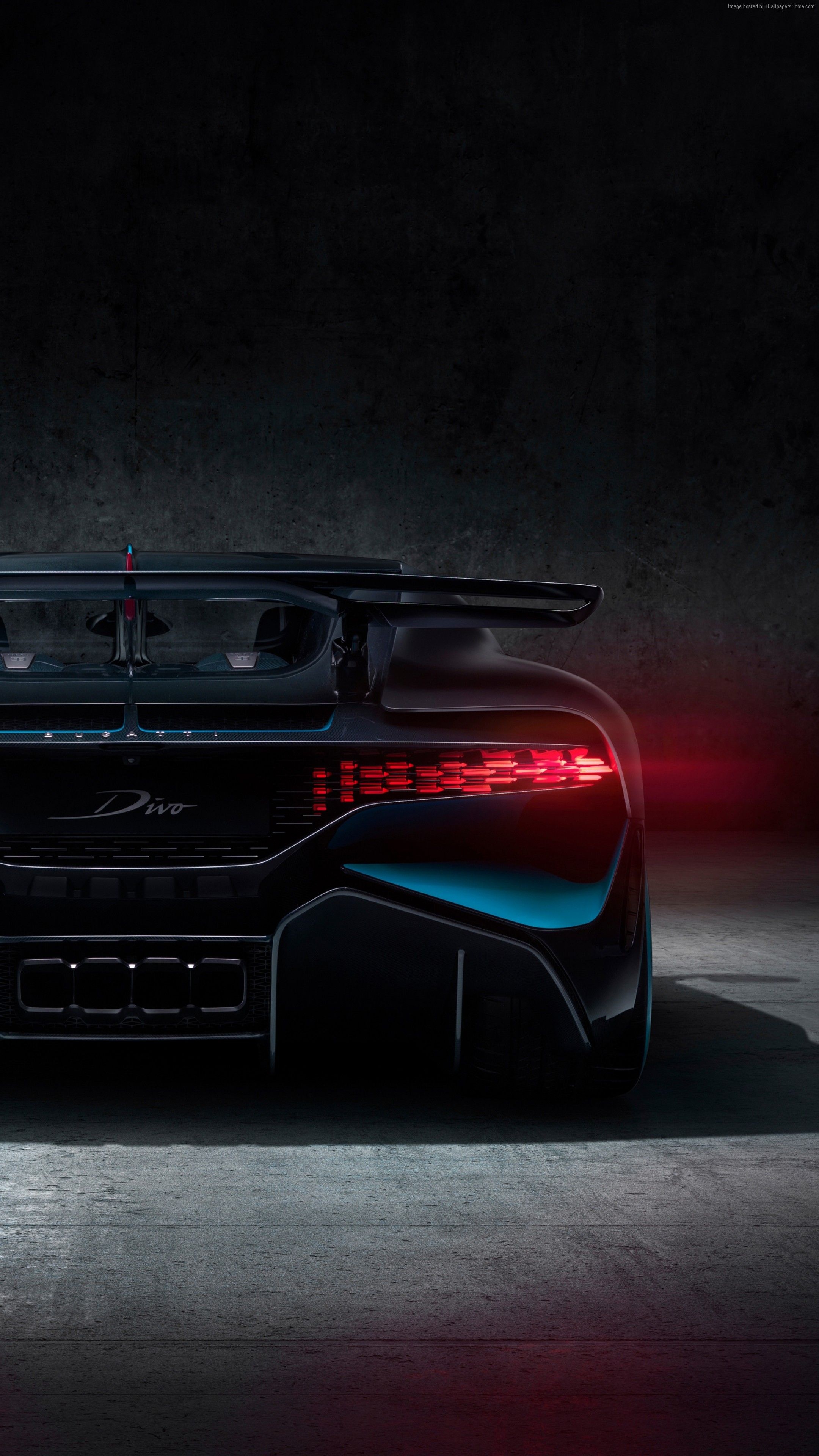 Bugatti Divo, Exclusive wallpapers, High-quality images, Luxury auto, 2160x3840 4K Handy