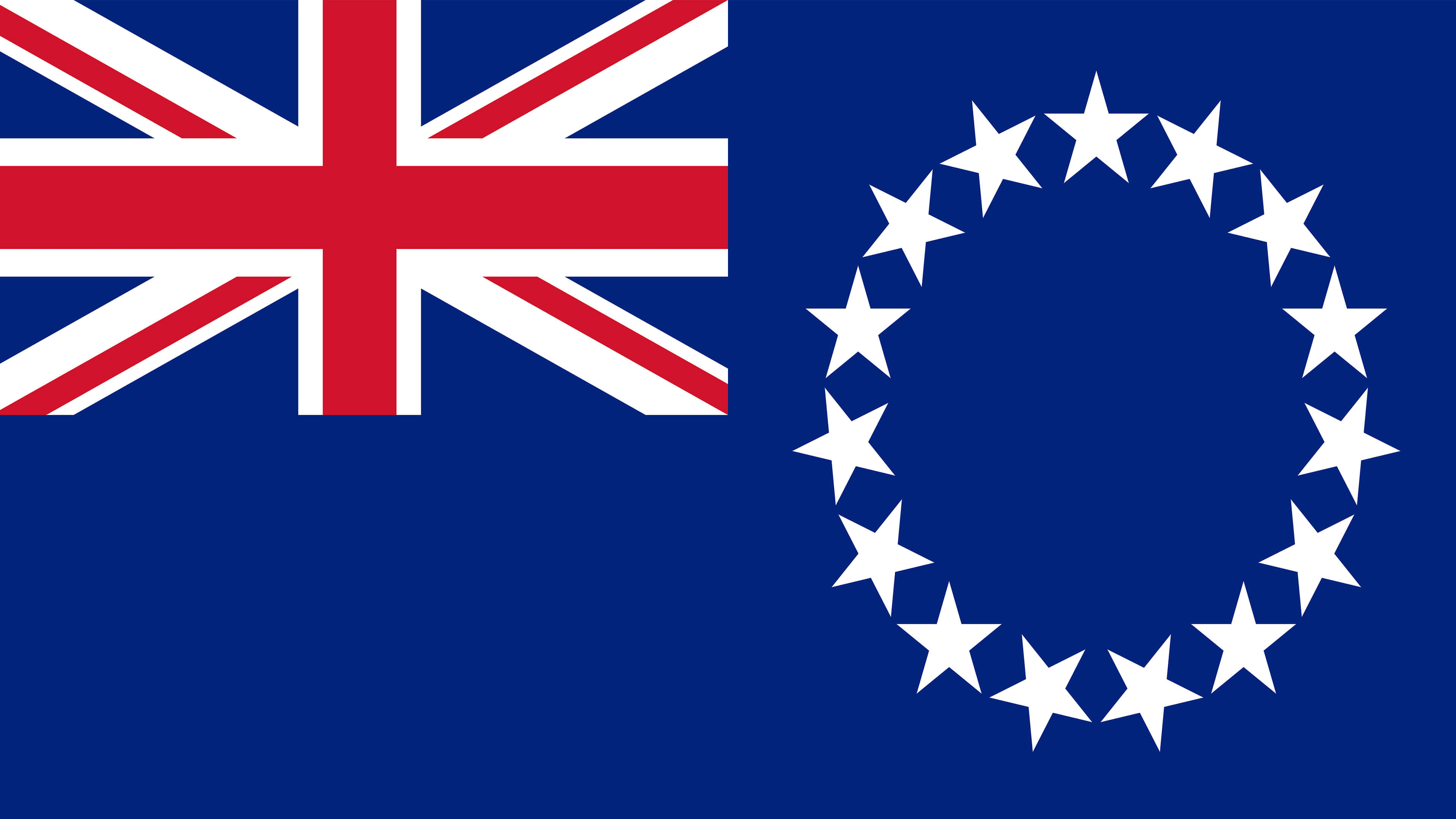 Cook Islands flag, UHD 4k, National pride, Island beauty, 3840x2160 4K Desktop