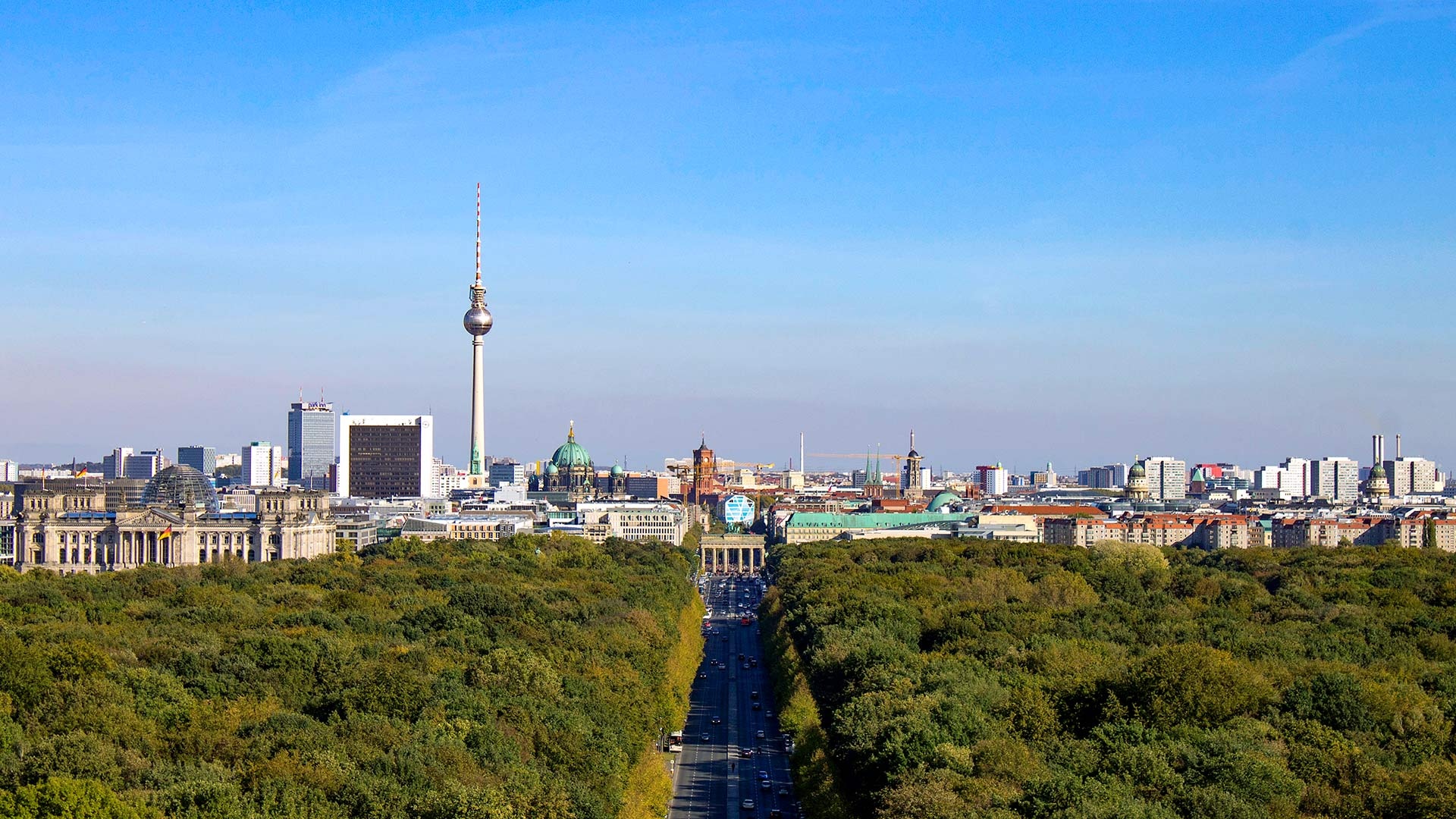 Berlin Skyline, Must-visit places, Cultural capital, Local attractions, 1920x1080 Full HD Desktop