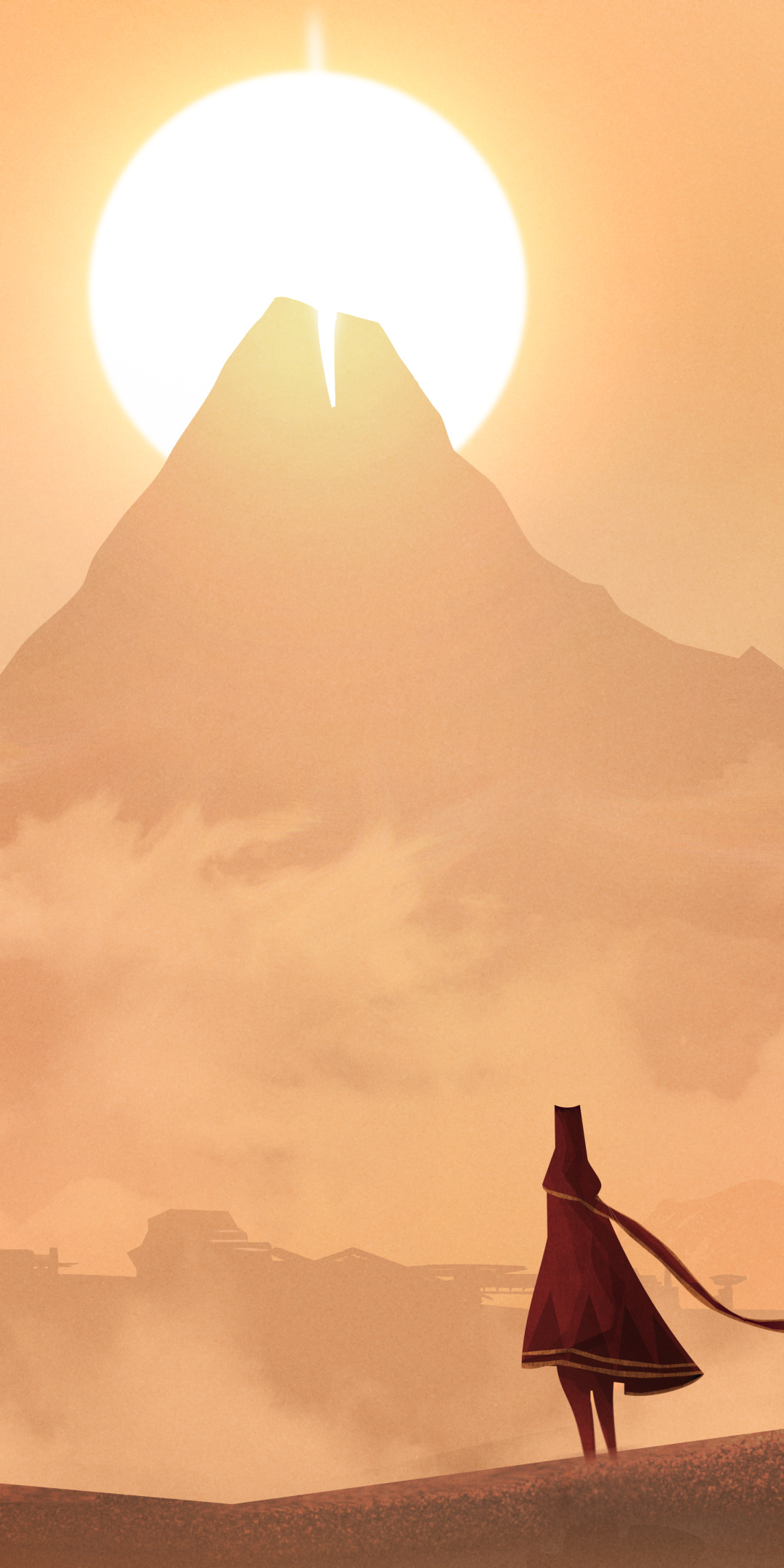 Journey game, Masterpiece of gaming, Emotional journey, Breathtaking visuals, 1080x2160 HD Handy