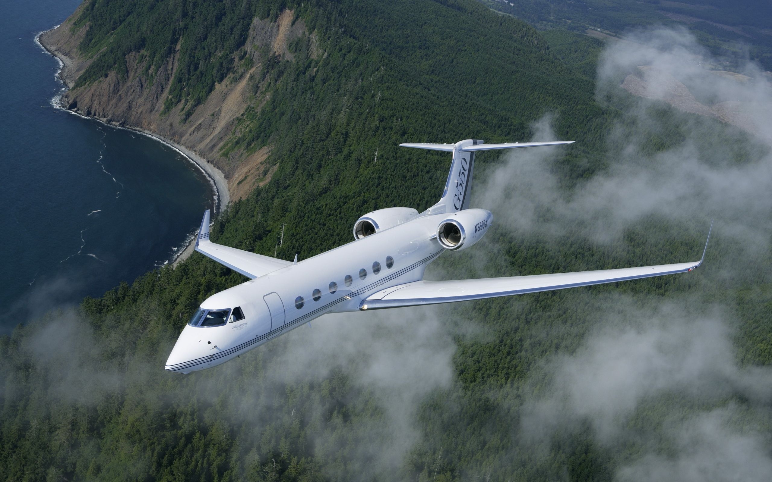 Gulfstream G550, Gulfstream Wallpapers, Luxury Private Jet, 2560x1600 HD Desktop