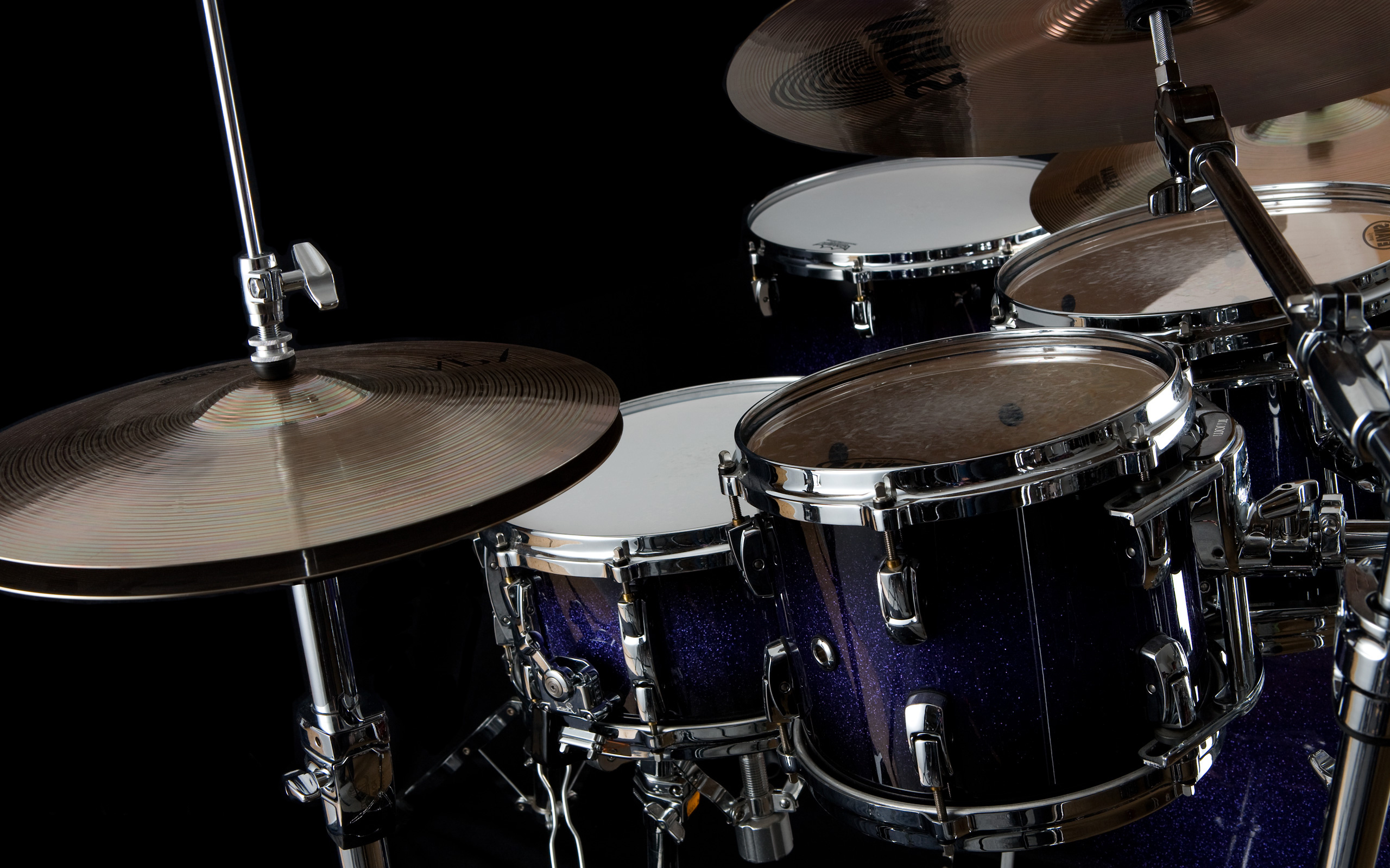 Drums: Percussion Group Of Musical Instruments, Microphone, Drum Kit, Drumming. 2560x1600 HD Wallpaper.