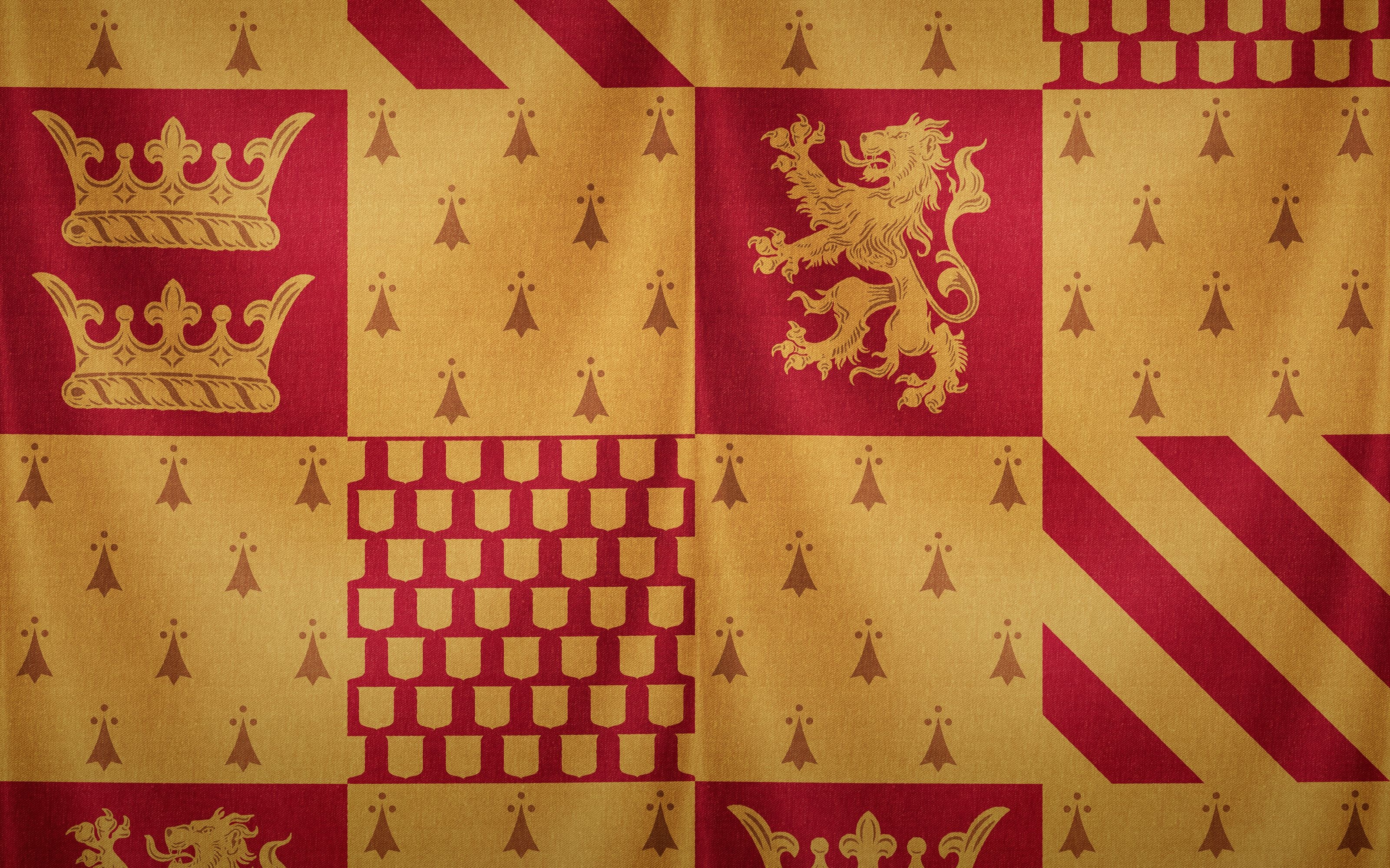 Gryffindor flag, Iconic image, House representation, Harry Potter decor, 3200x2000 HD Desktop