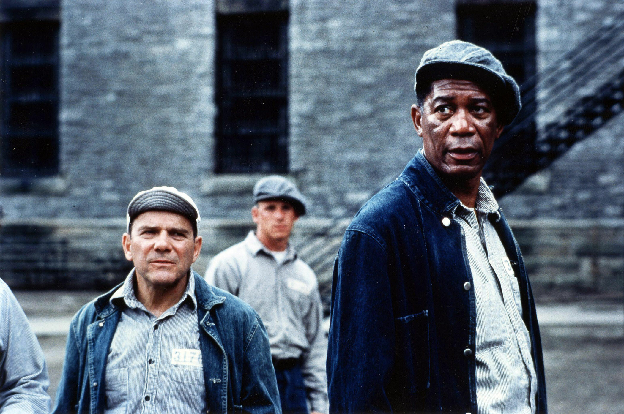 The Shawshank Redemption: Contraband smuggler Ellis "Red" Redding, Morgan Freeman. 2100x1400 HD Background.