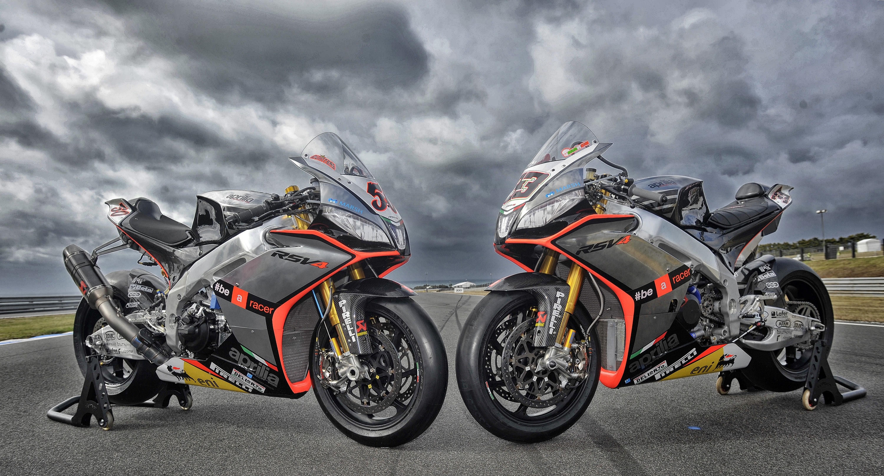 Aprilia RSV4 wallpapers, High-quality images, Desktop and mobile, Motorcycle wallpapers, 3000x1620 HD Desktop