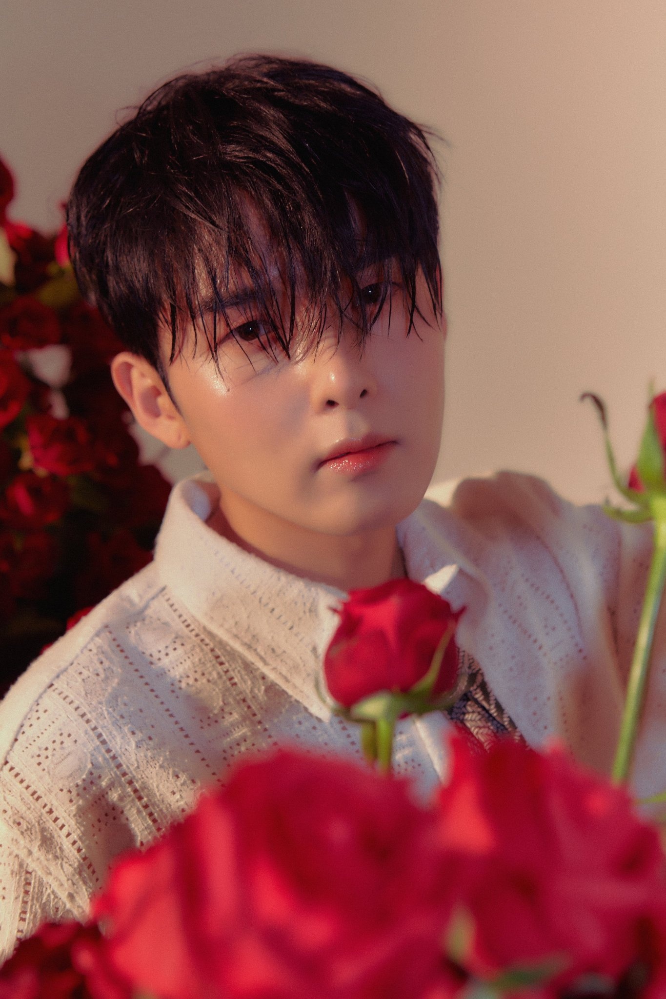 Watch: Super Junior's Ryeowook Makes Emotional Solo Return With Ethereal Hiding Words MV | Soompi 1370x2050
