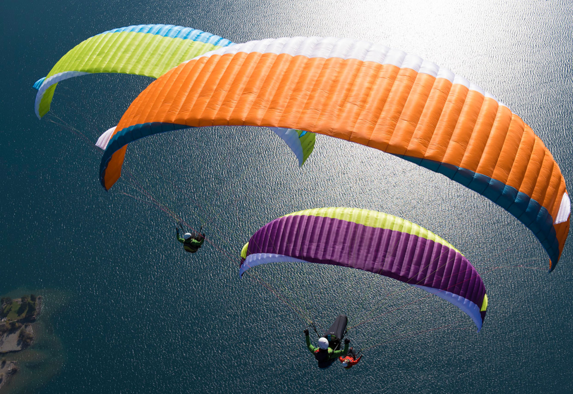 Paragliding: Recreational and competitive adventure sport, Free-flying. 1920x1330 HD Wallpaper.
