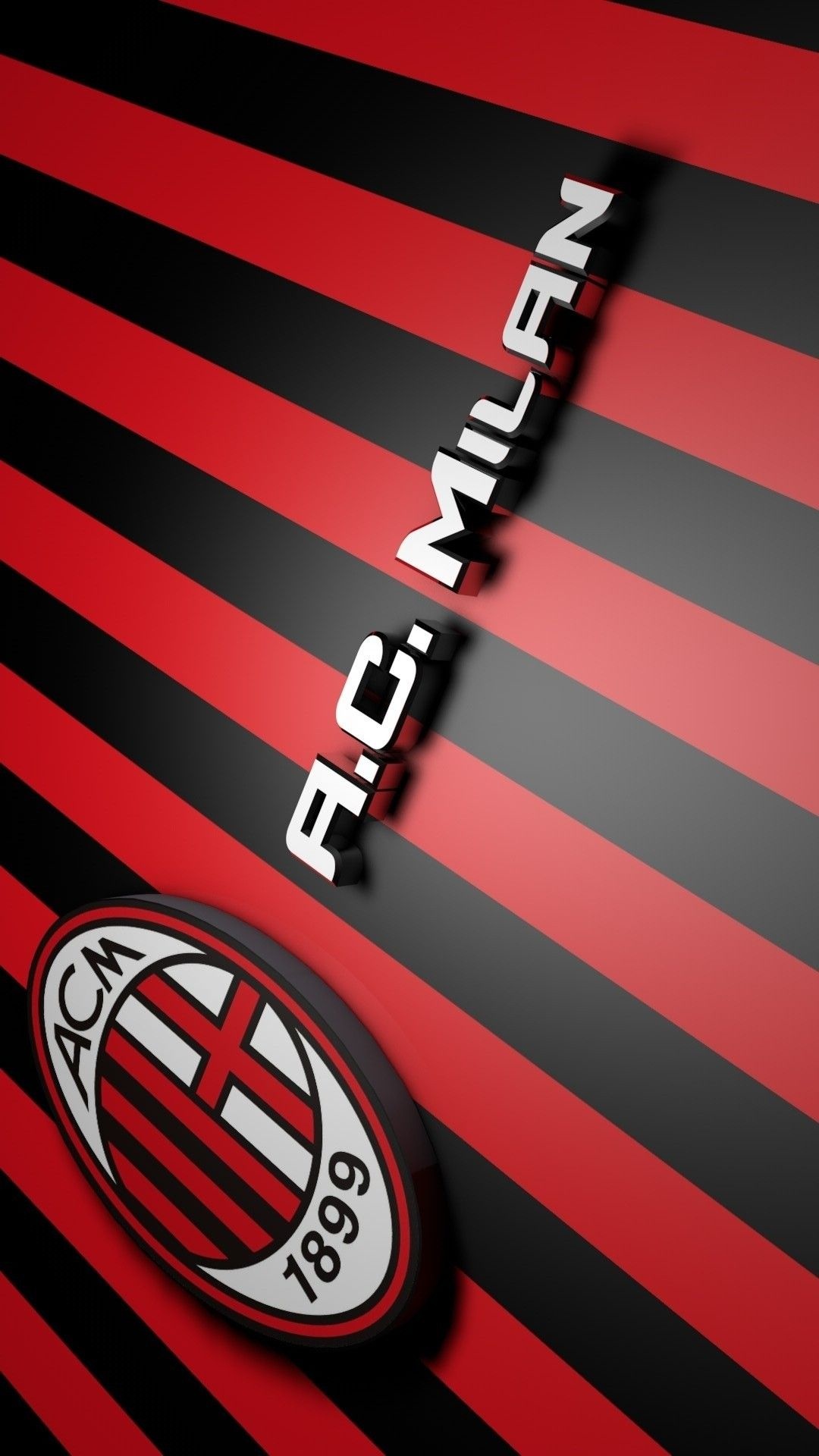 AC Milan, Milan wallpaper, Football celebration, Team spirit, 1080x1920 Full HD Phone