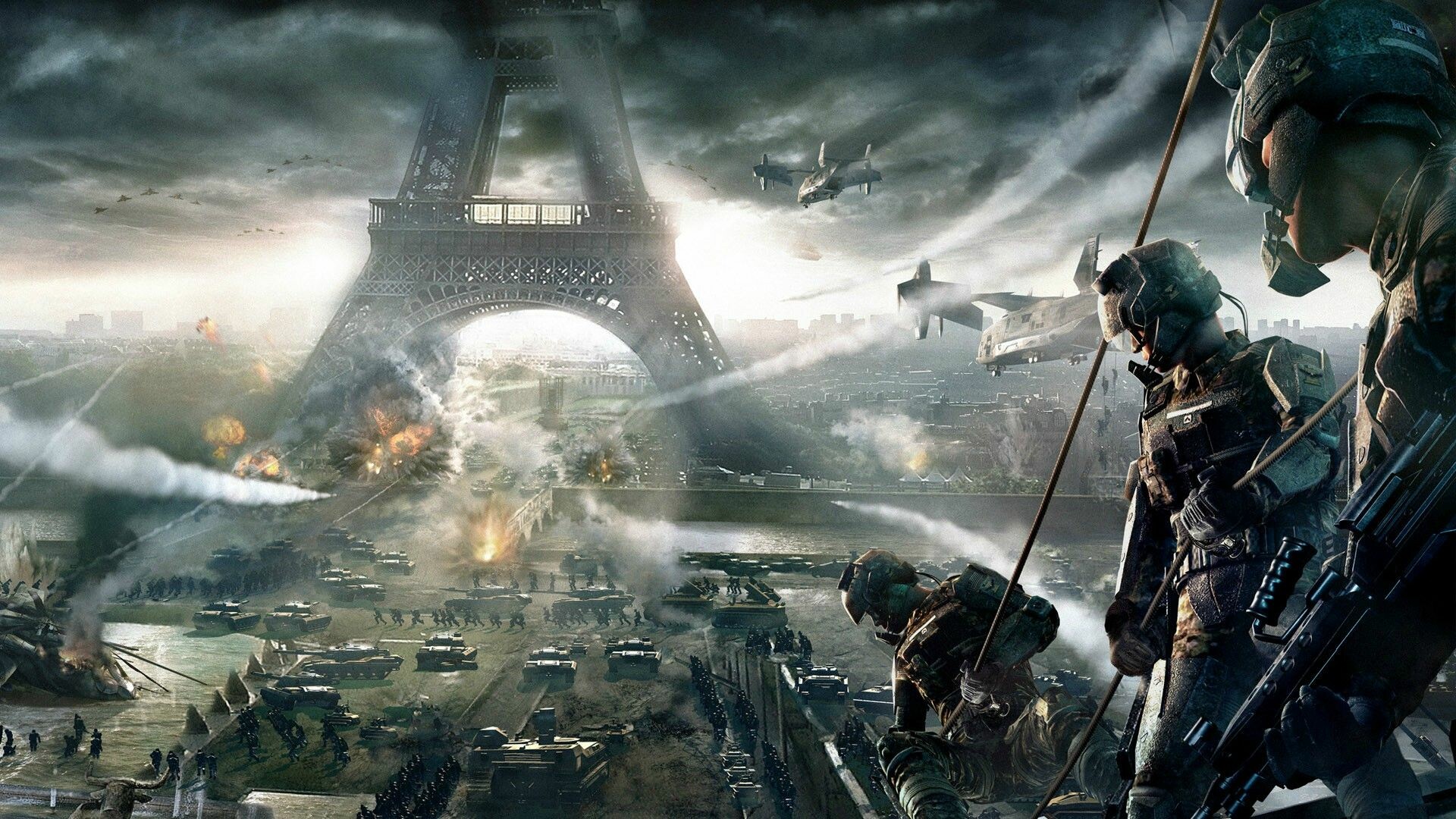 Call of Duty: CoD Modern Warfare, The fourth installment of the main series. 1920x1080 Full HD Wallpaper.