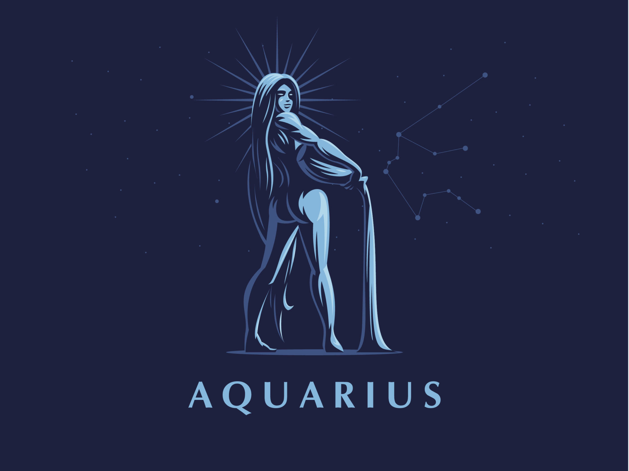 Aquarius Zodiac Sign, Dreams and meanings, Mystical interpretations, 2050x1540 HD Desktop