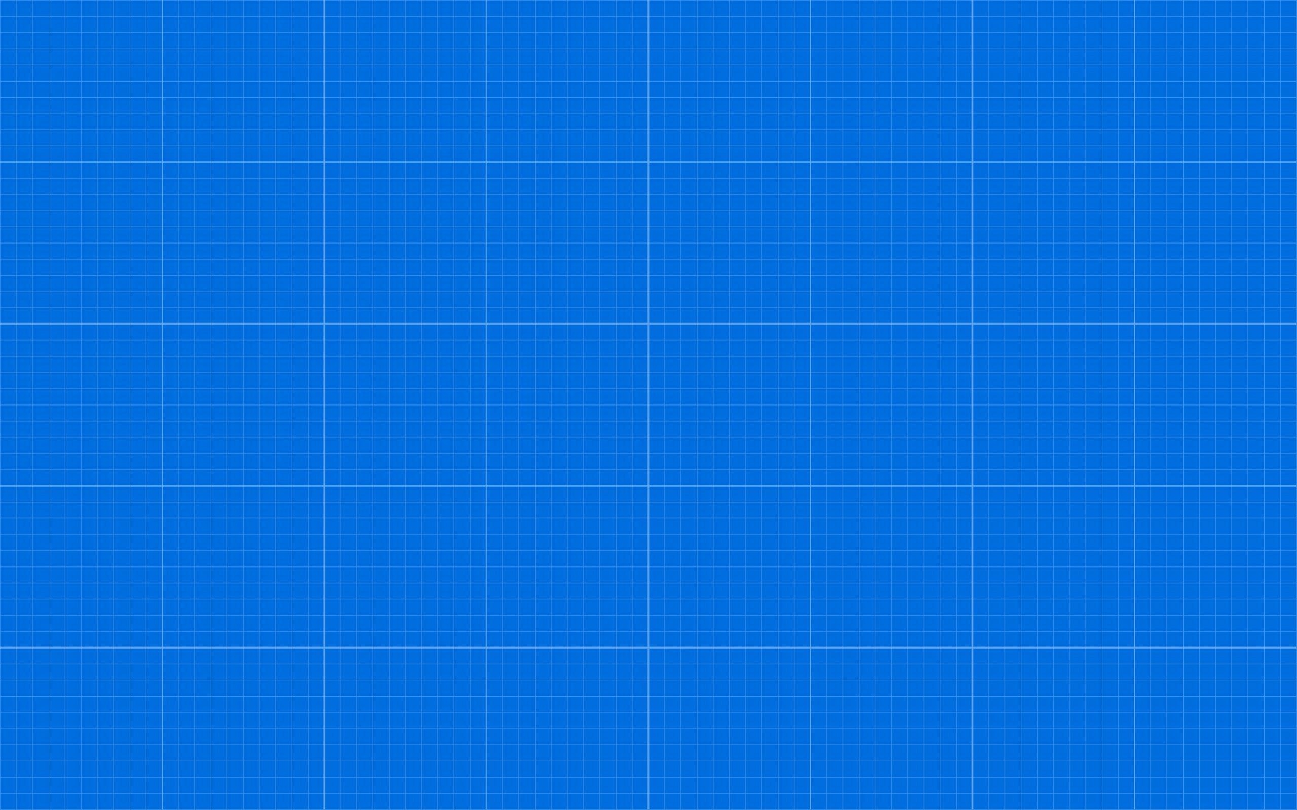 Graph Paper: Blue grid, Scale-coordinate drawing sheet. 2560x1600 HD Wallpaper.